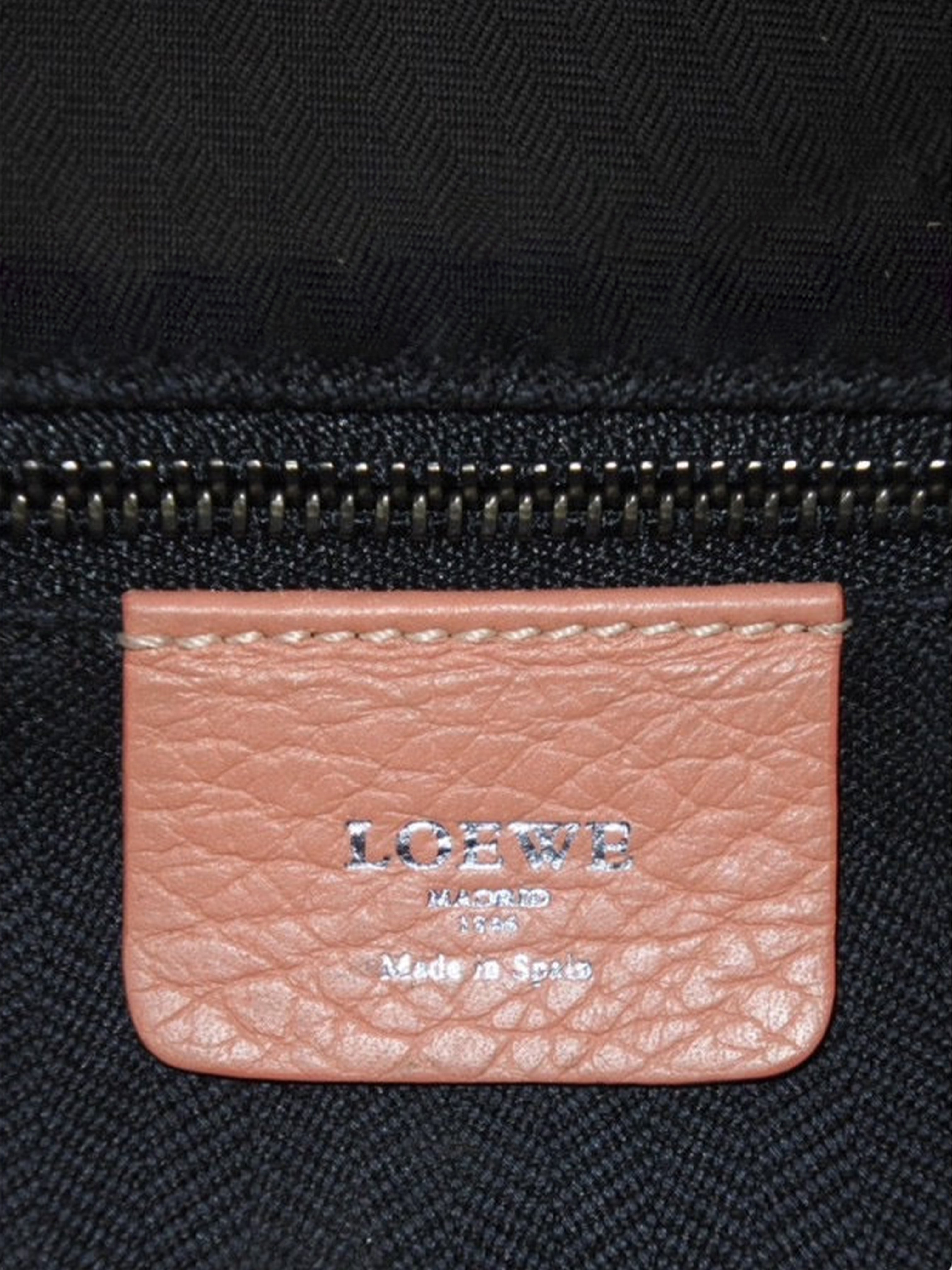 Loewe 2010s Pink Fusta 25 Tote Bag