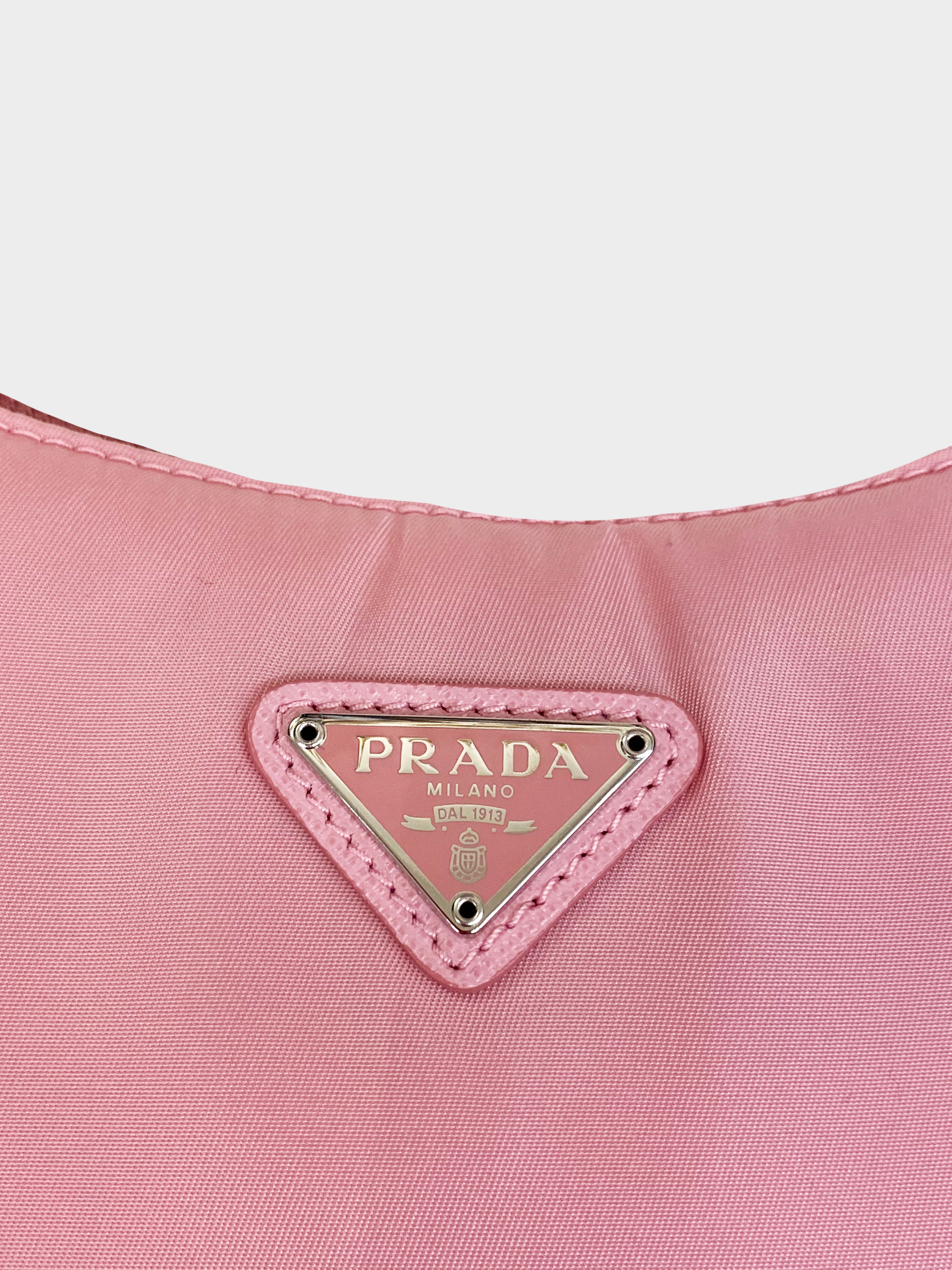 Re Edition 2005 Shearling Shoulder Bag in Pink - Prada