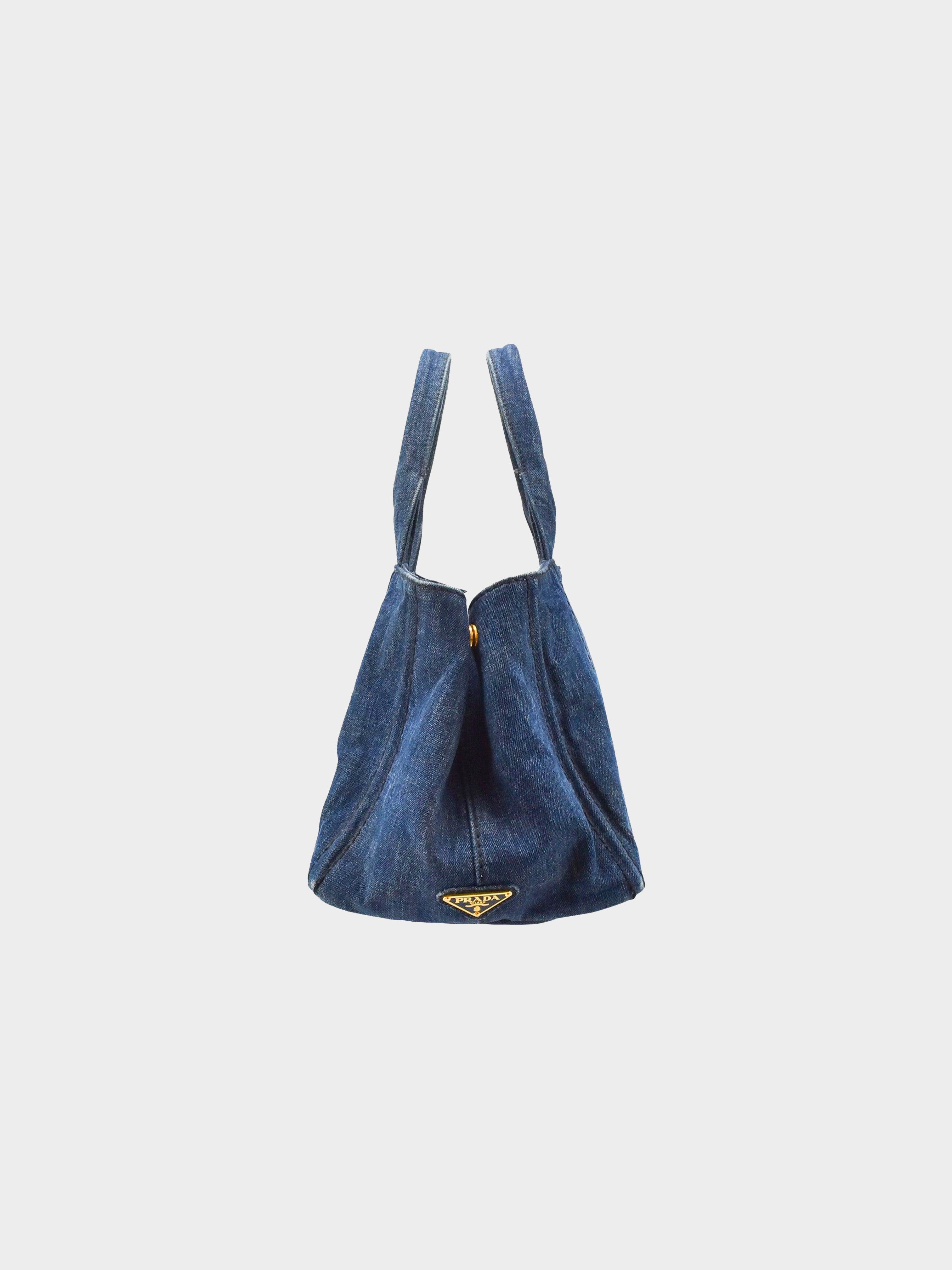 PRADA Tote Bag 2WAY Crossbody Shoulder Bag Handbag Bag Canapa logo can –  Japan second hand luxury bags online supplier Arigatou Share Japan