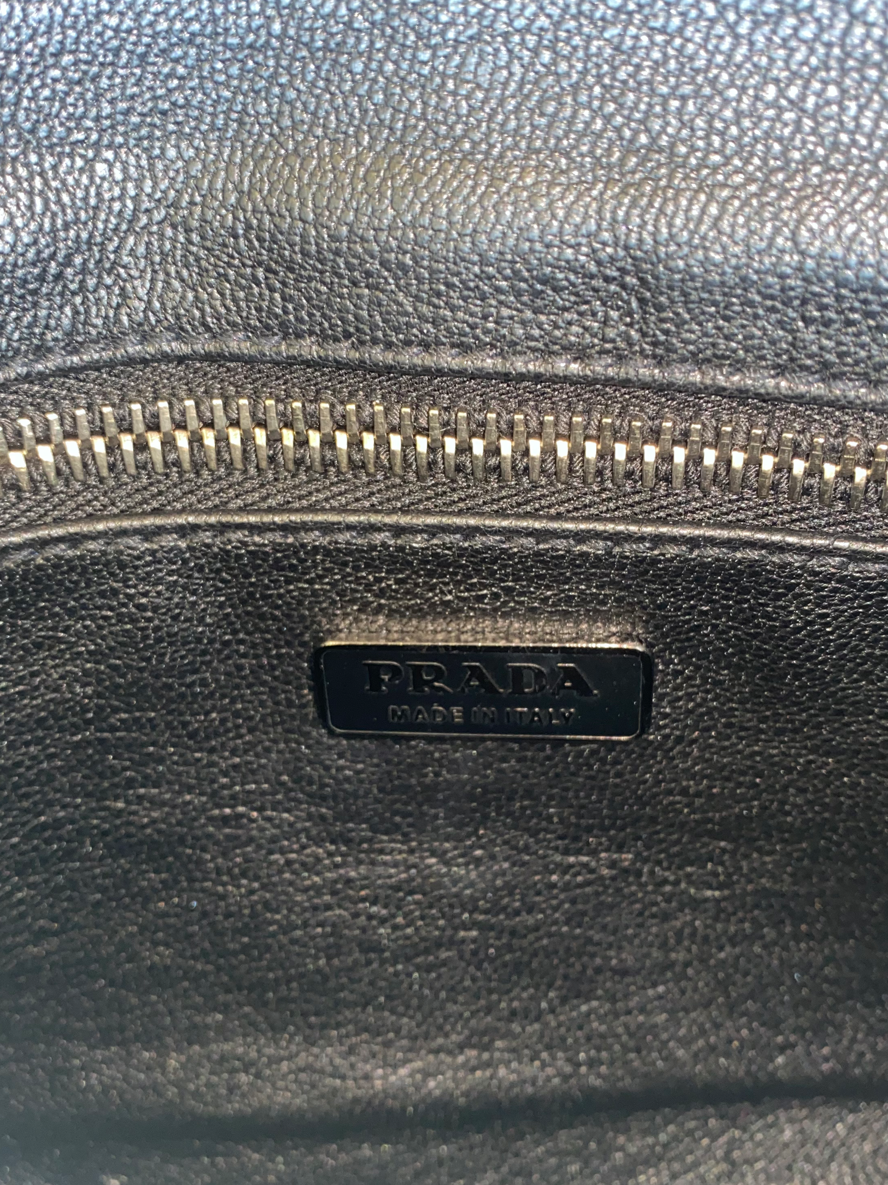 Prada 2000s Lizard Buckles Evening Bag