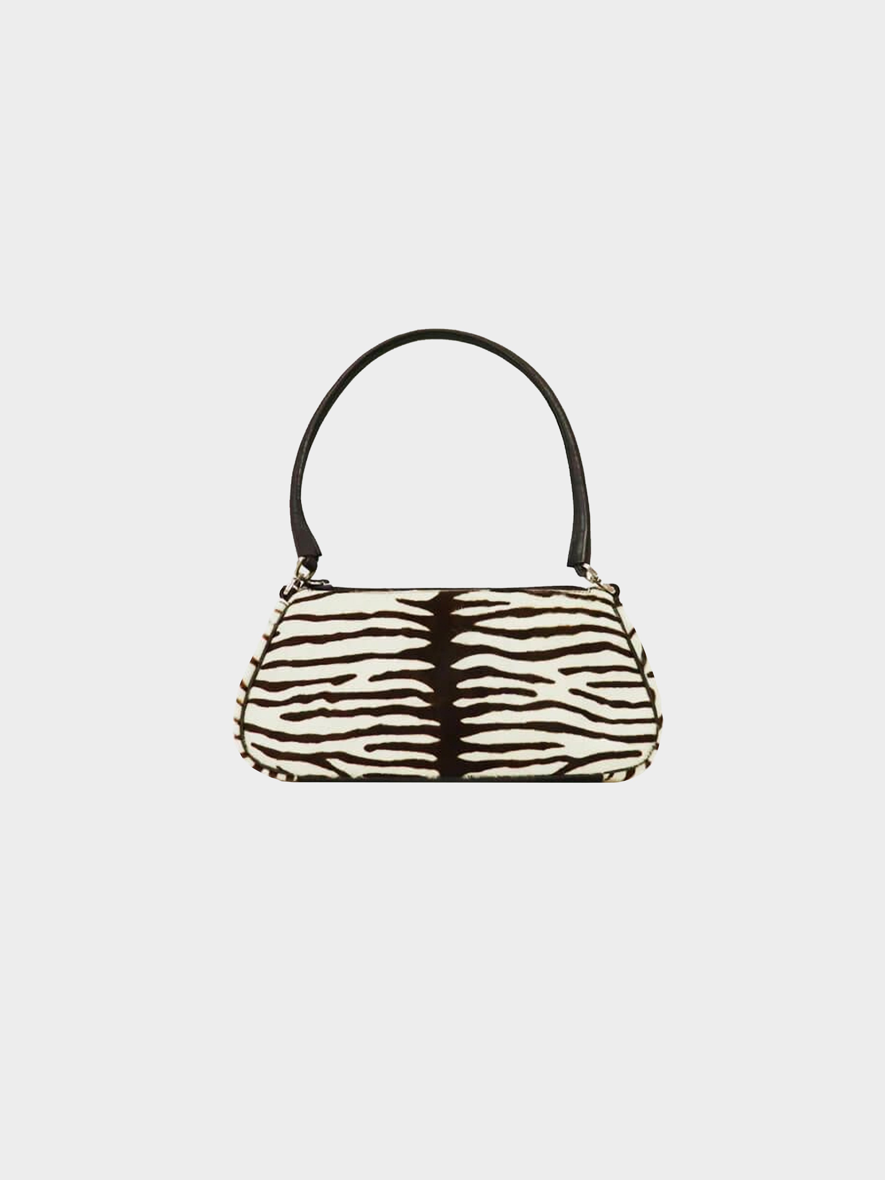 Prada 2000s Zebra Ponyhair Bag INTO