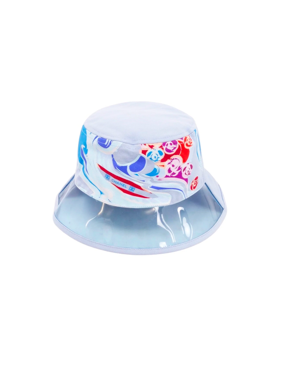 Chanel 2002 Clear Surf Bucket Hat Rare