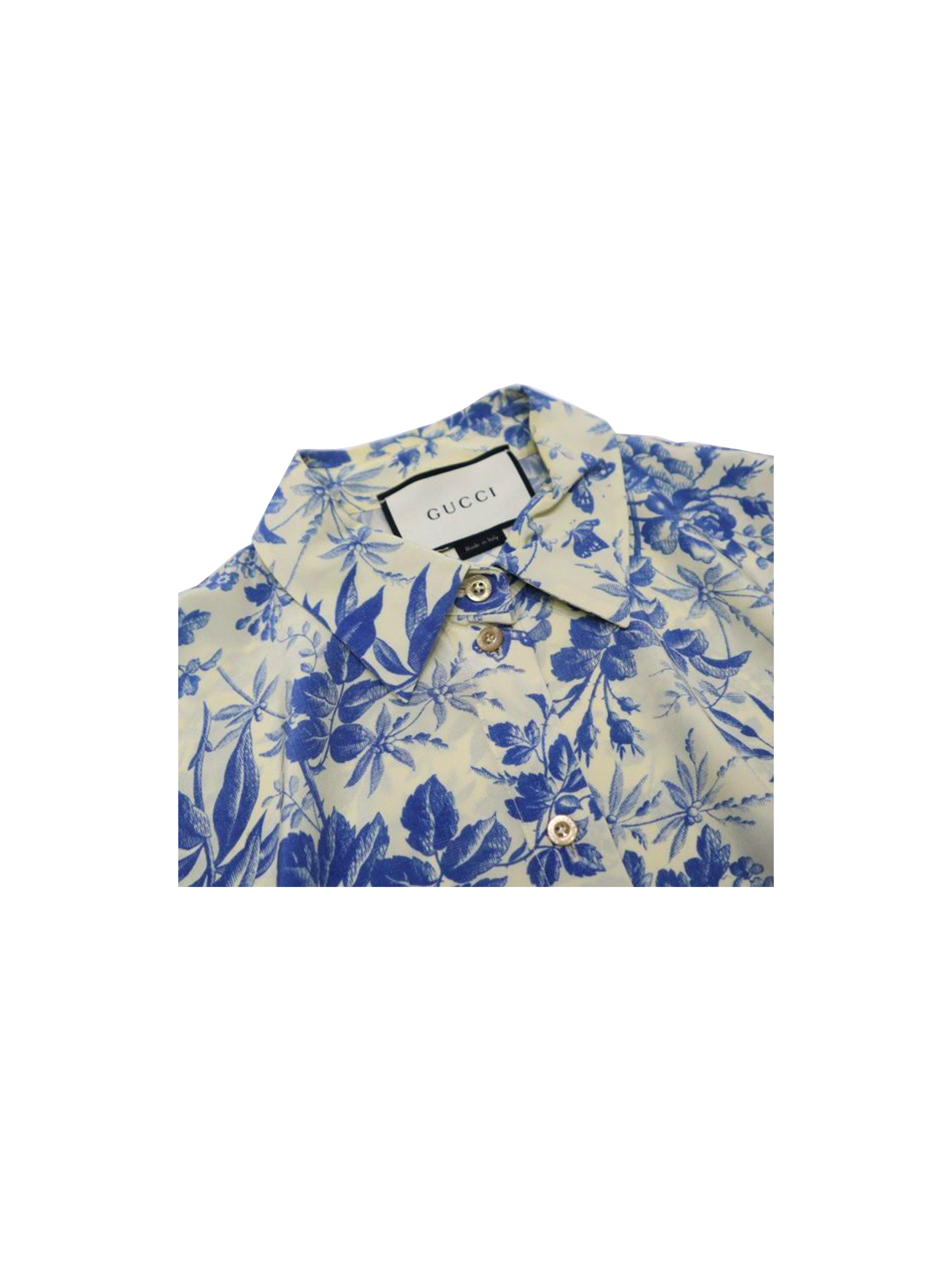 Gucci Tom 1990s Ford Floral Button-Up