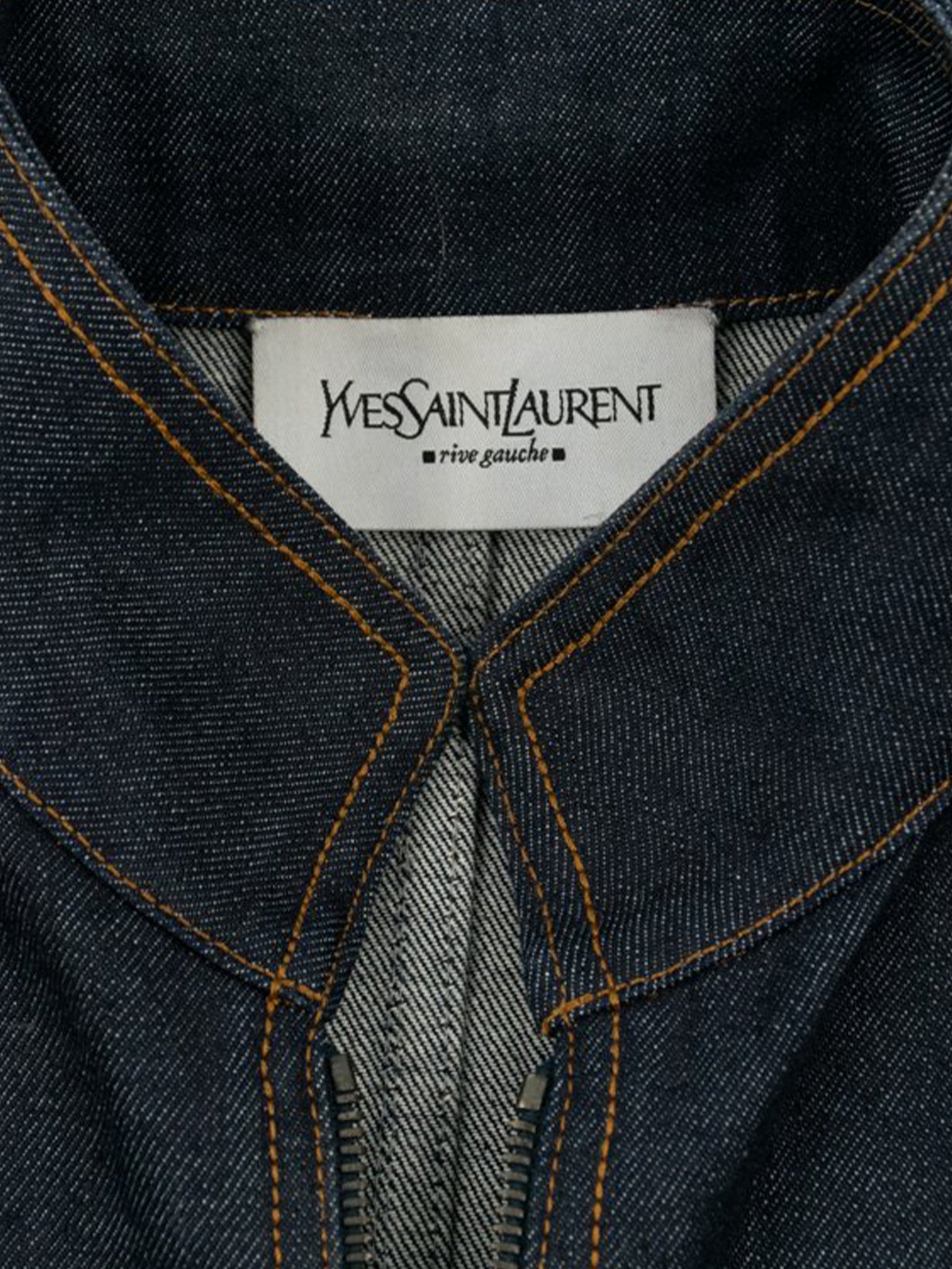 Yves Saint Laurent 2000s Rive Gauche Denim Jacket – Into Archive