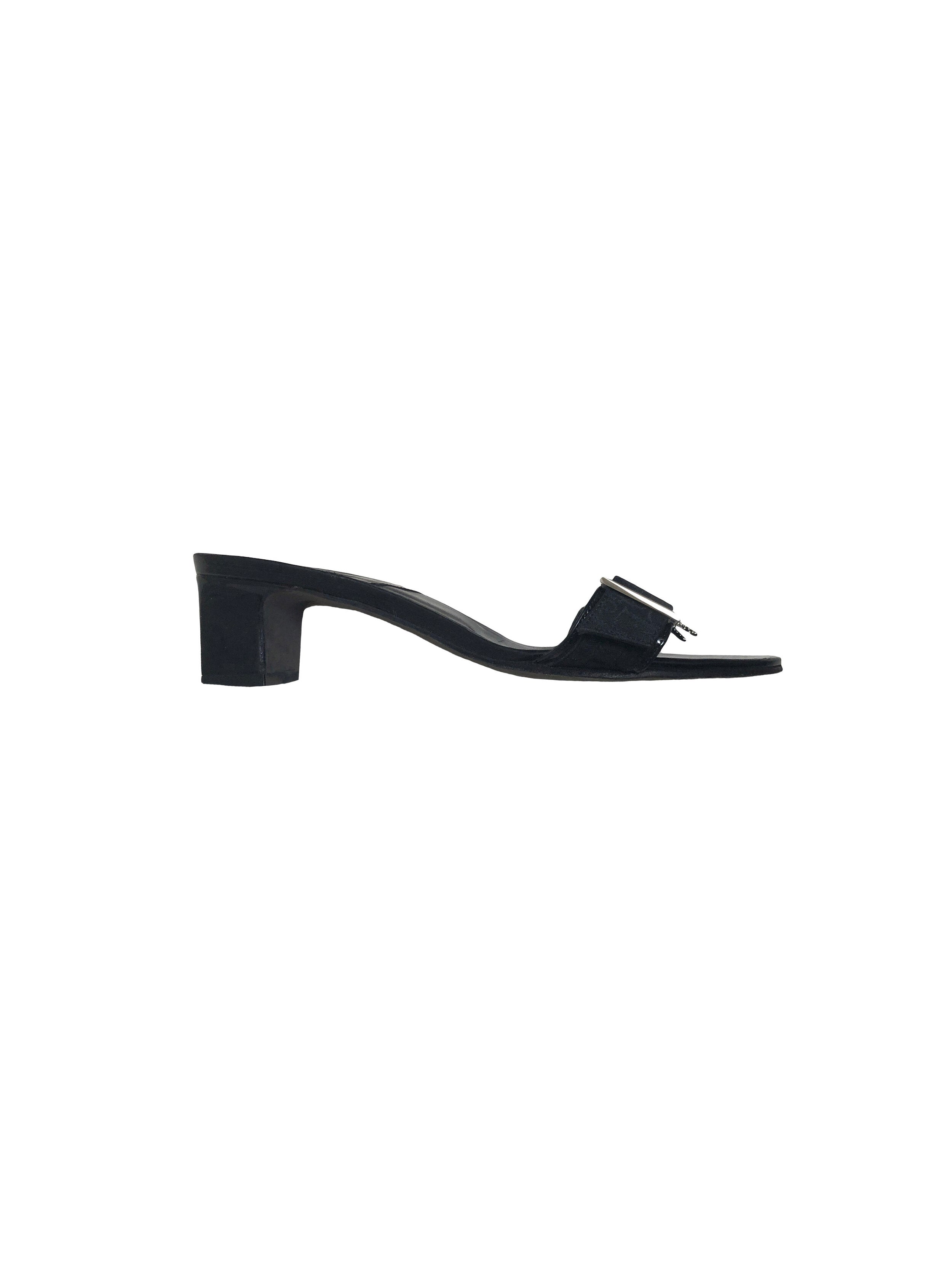 Christian Dior 2000s Black Key Sandals