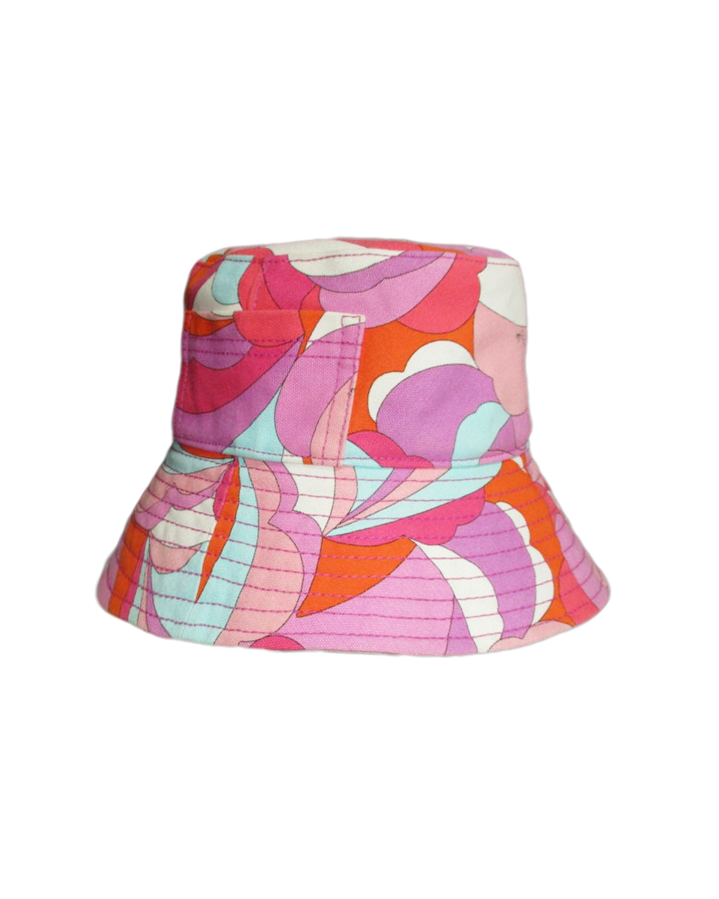 Emilio Pucci Pink and Red Hat · INTO