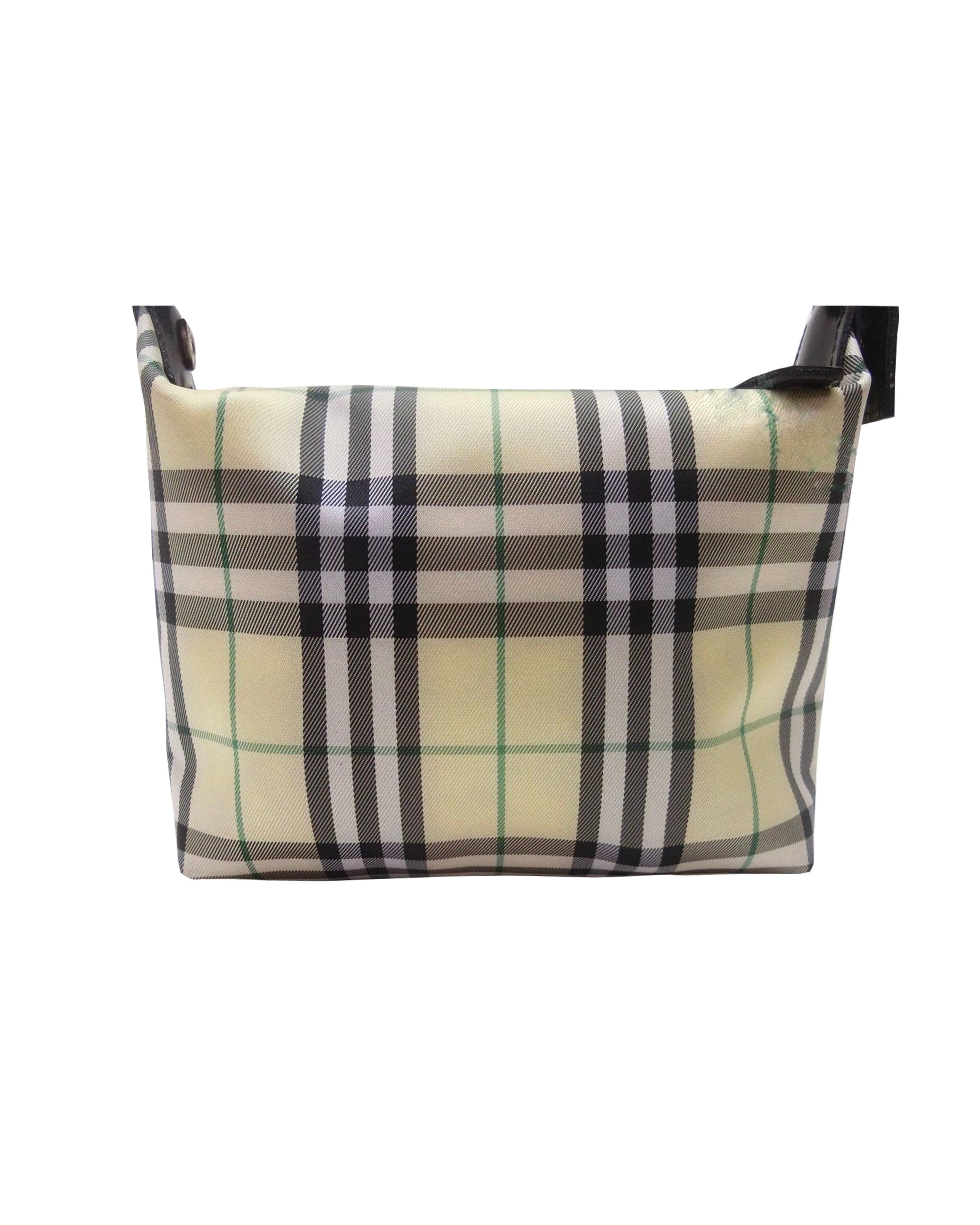 BURBERRY CLASSIC CHECK PVC POCHETTE BEIGE