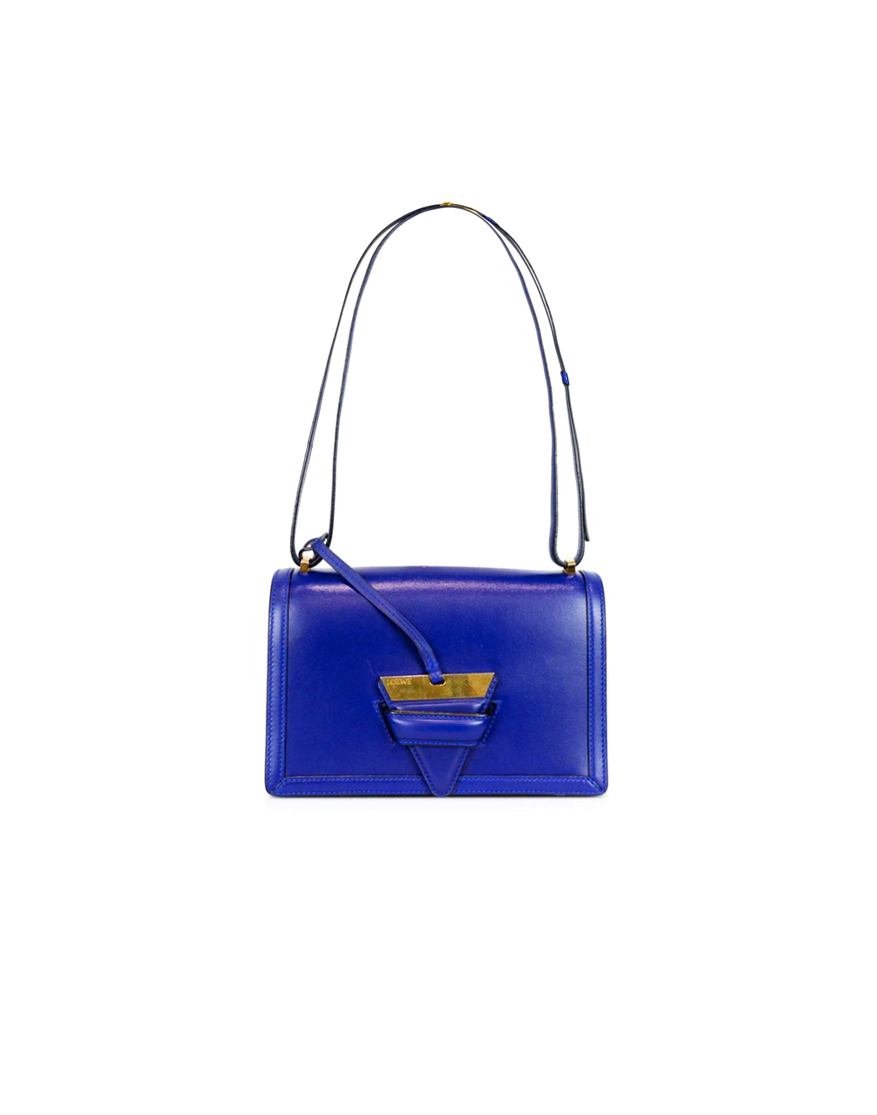 Loewe Blue Barcelona Leather Bag – Into Archive
