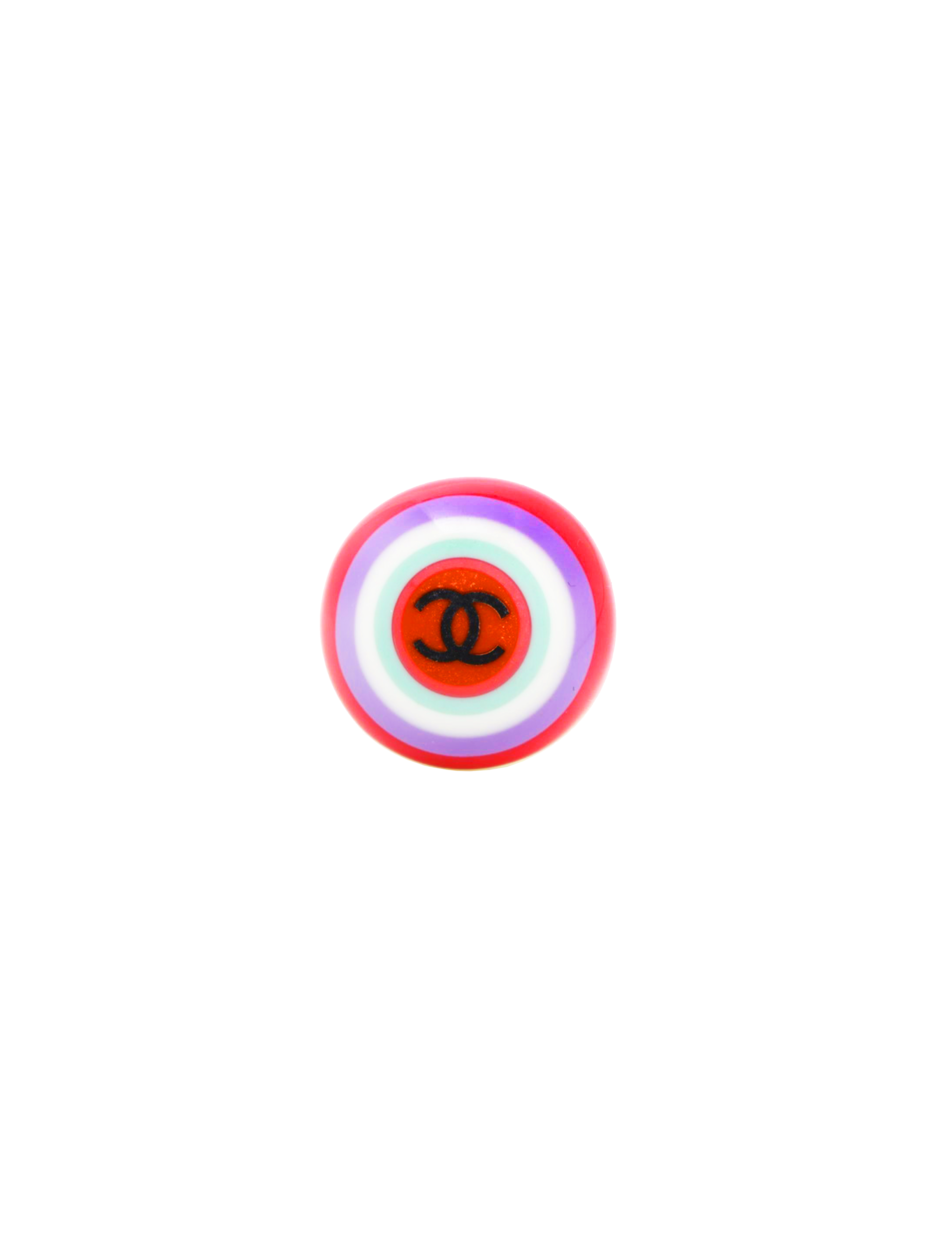 Chanel 2000s Icon Series Bullseye Ring