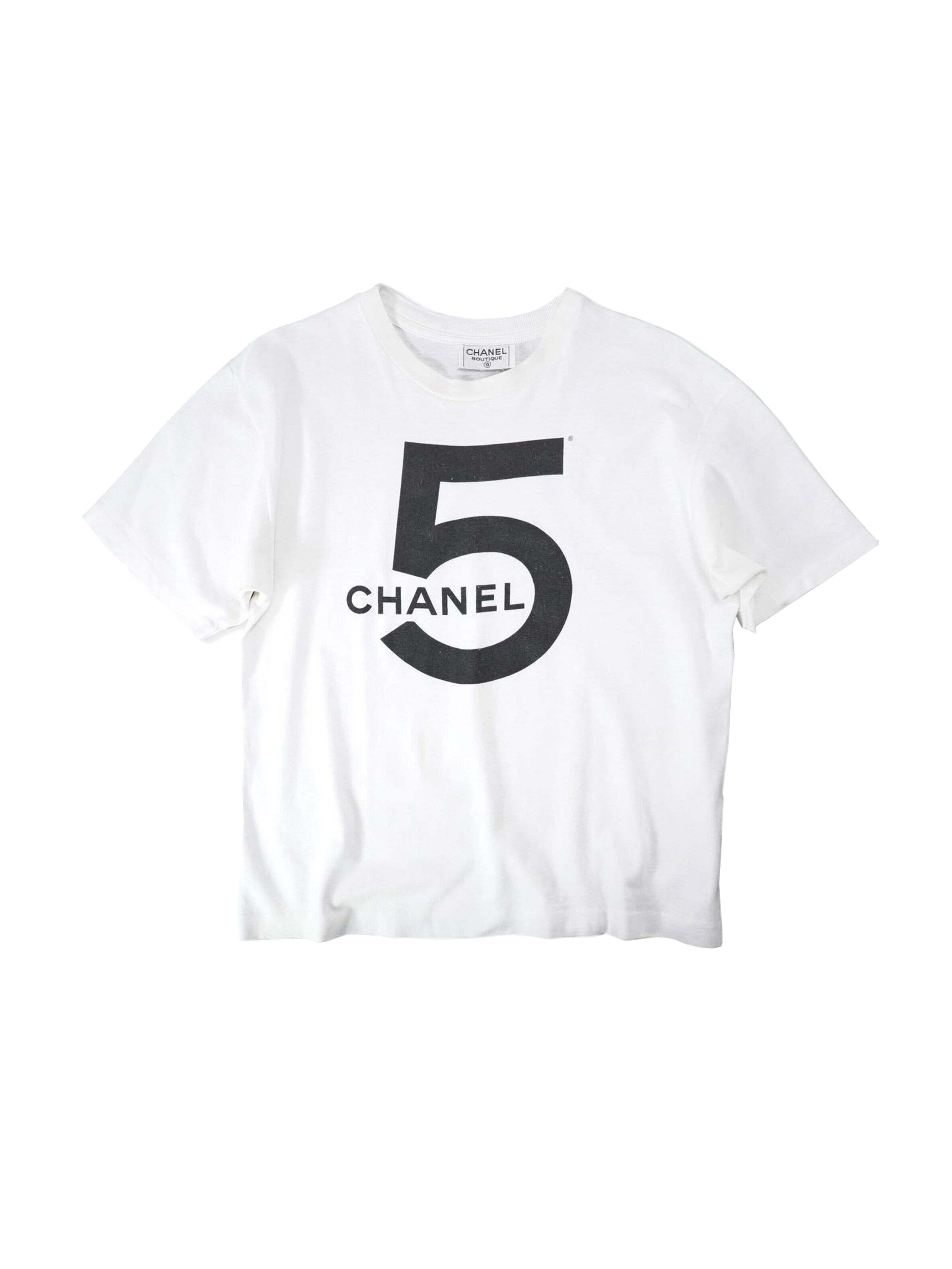 chanel tops for women cc logo t-shirt