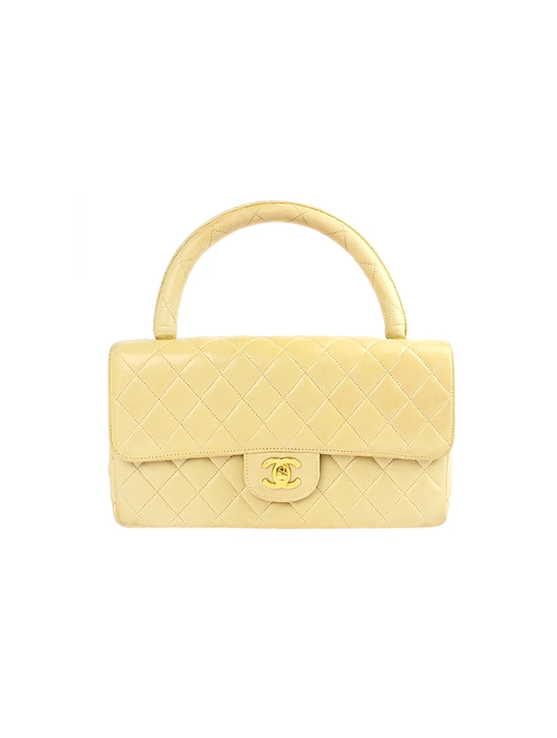 Chanel 2000s Rare Lambskin Parent and Child Handbag · INTO