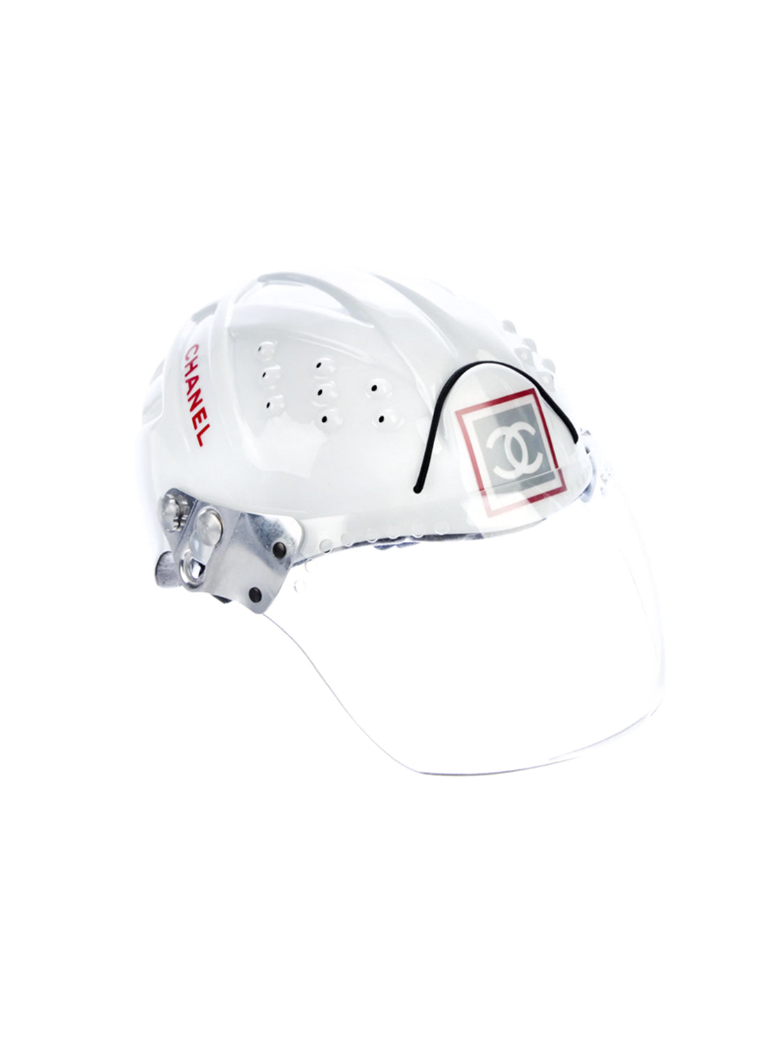 Chanel Sports Rare 1990s White Helmet