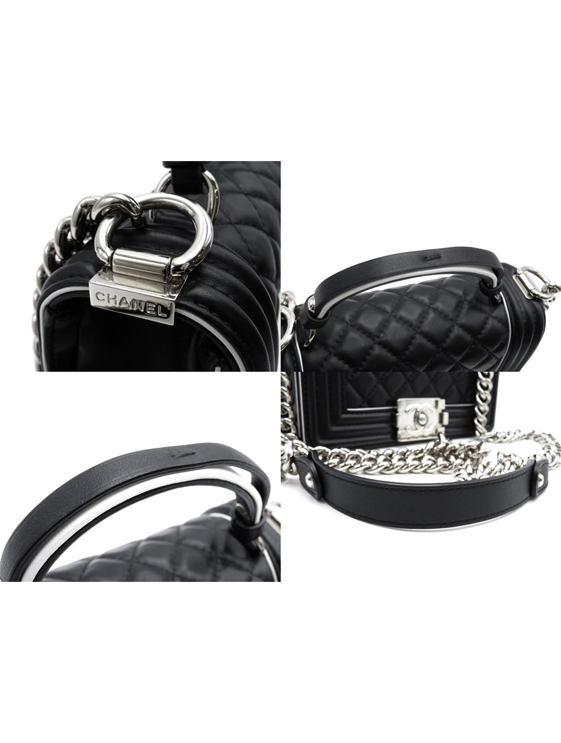 First - The - 2Way - Leather - Hand - body bag Chanel - 103208 – Babylon  cross - Bag Chanel - Bag Chanel - Monogram Canvas Nano Speedy Bag Chanel -  BALENCIAGA - Gray