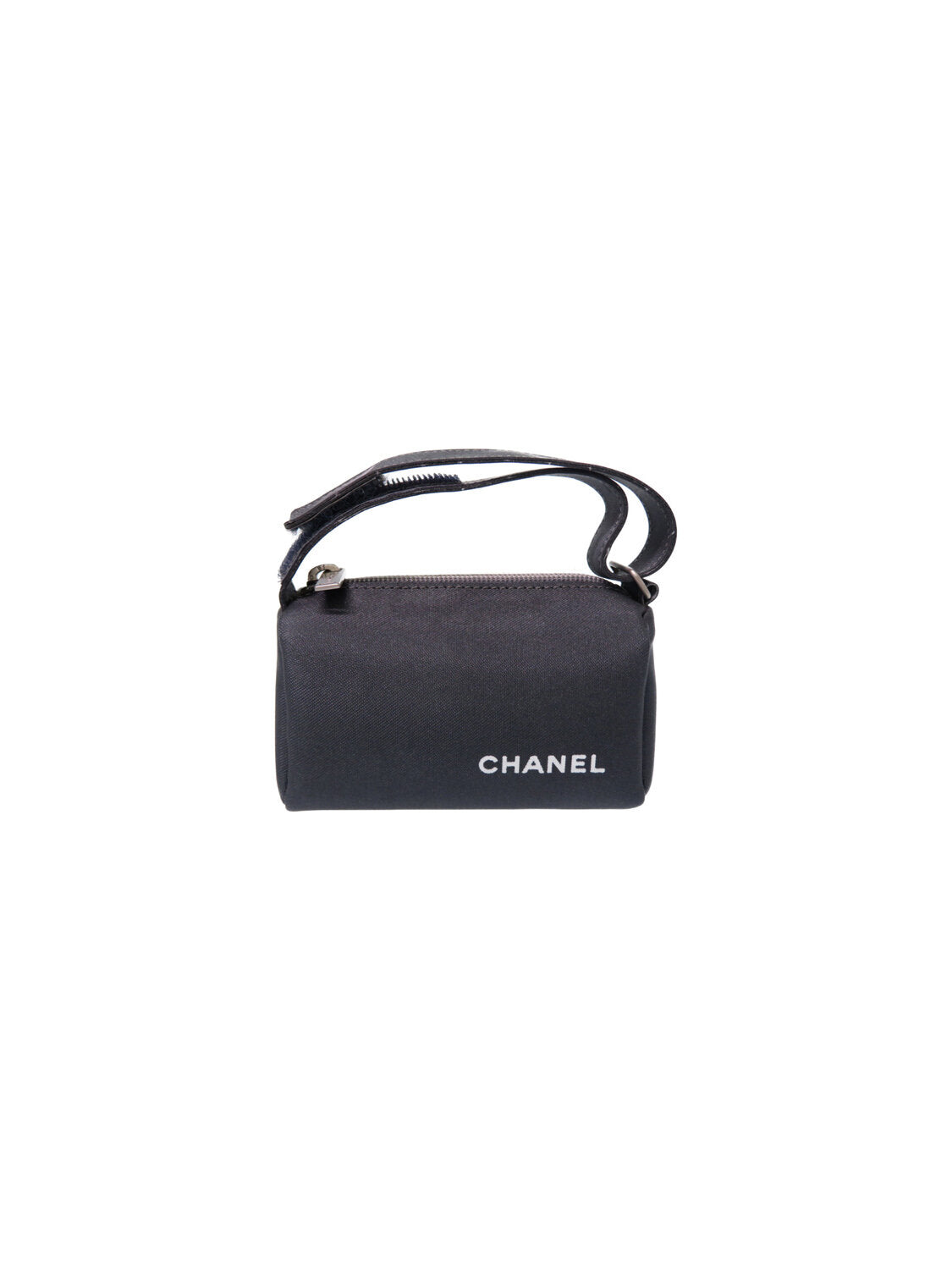 Chanel Sports Gray Nylon Mini Pouch Bag