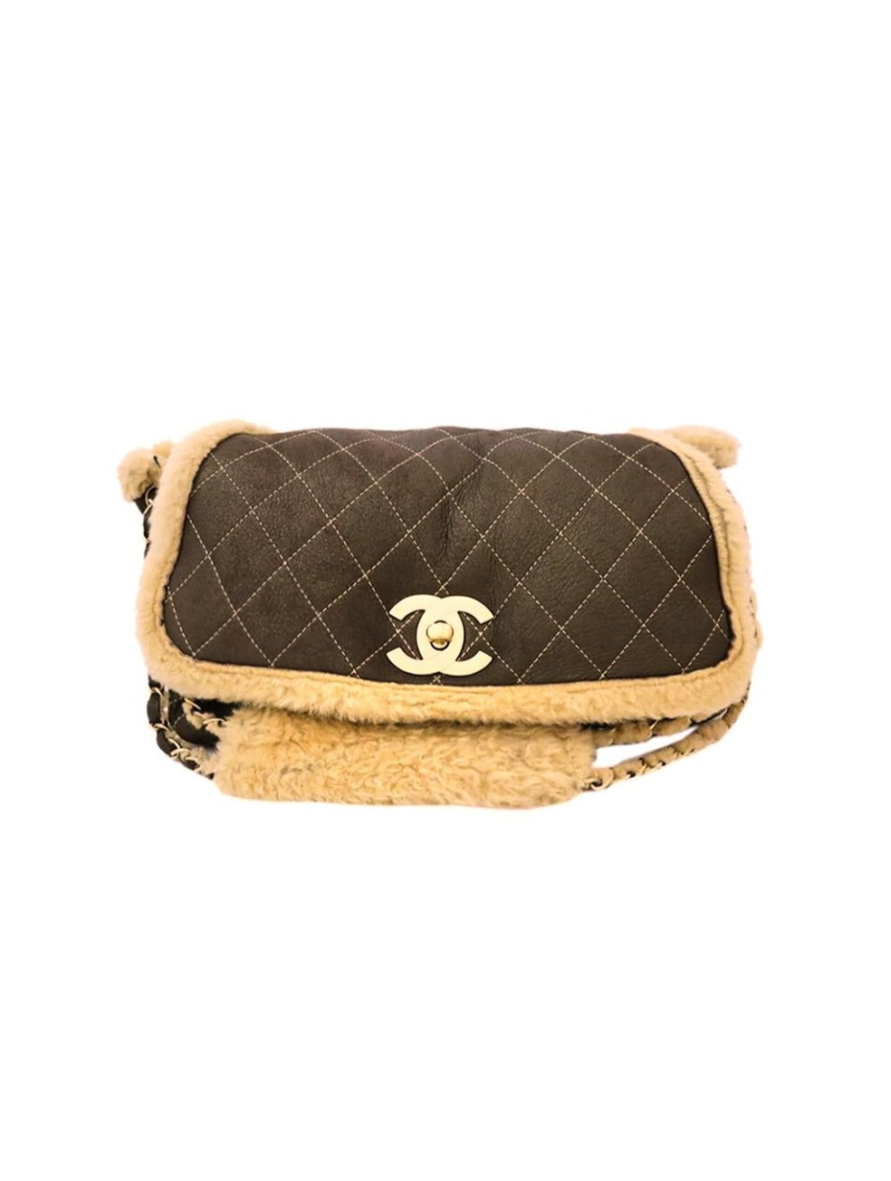 Chanel Soft Mouton Brown Flap