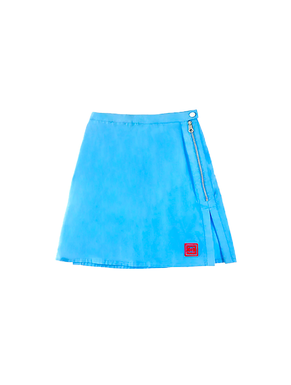 Chanel Sports Rare Blue Nylon Skirt