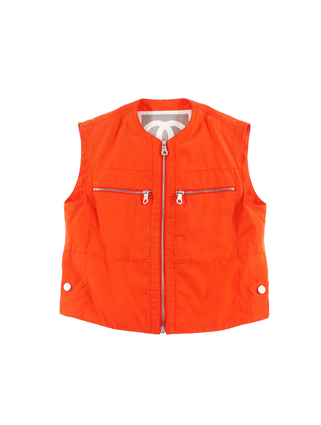 Chanel Sports Orange Nylon Vest