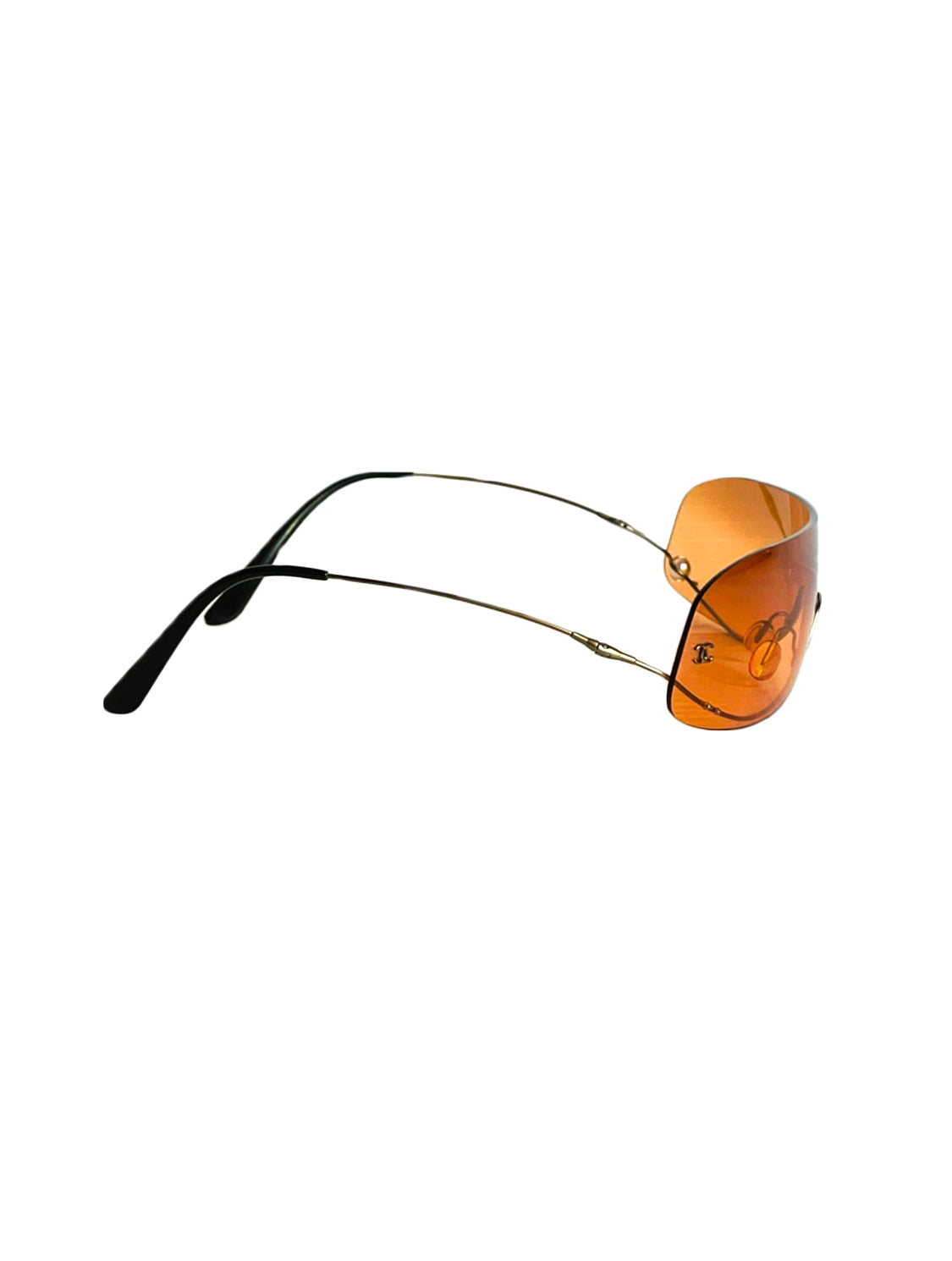 Chanel Sport Orange Visor Sunglasses · INTO
