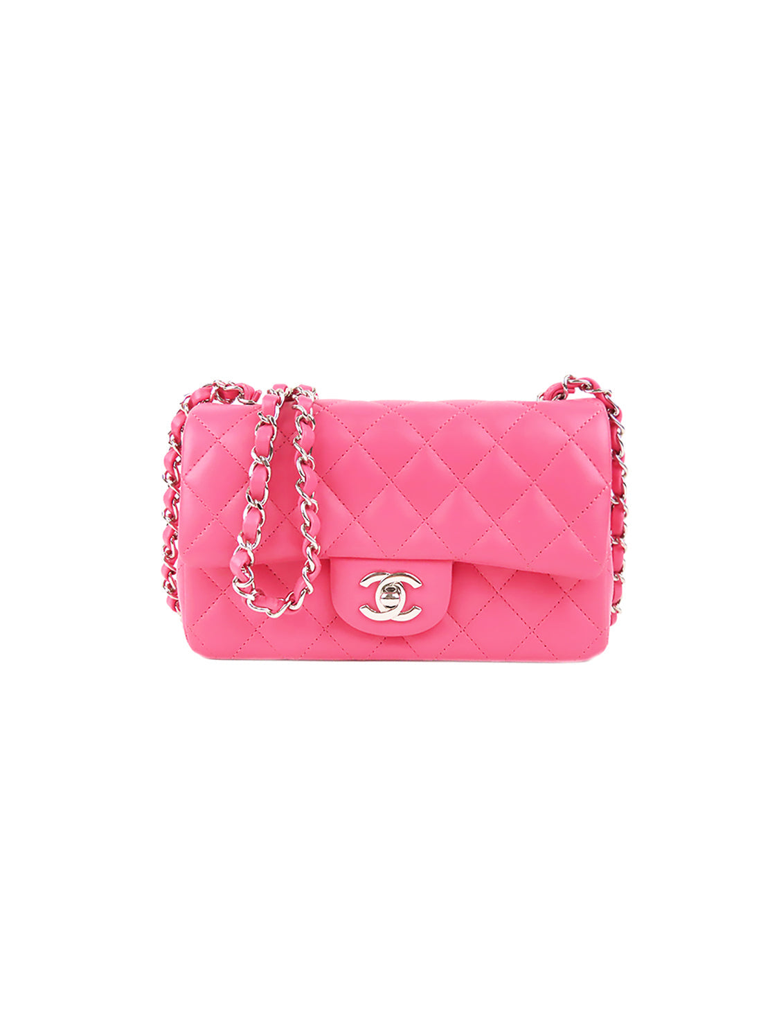 Chanel 2005-2006 Limited Edition Pink and Black Flap · INTO