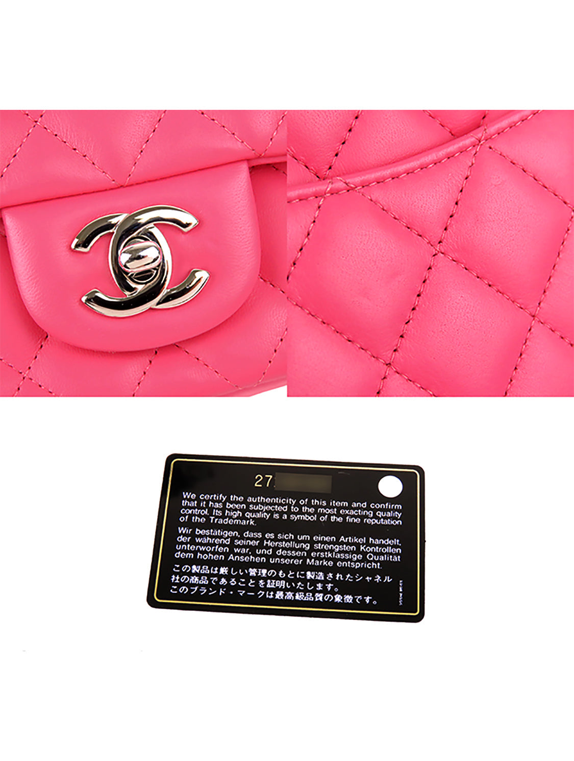 Chanel 2019 Lipstick Pink Pink Mini Flap Bag · INTO