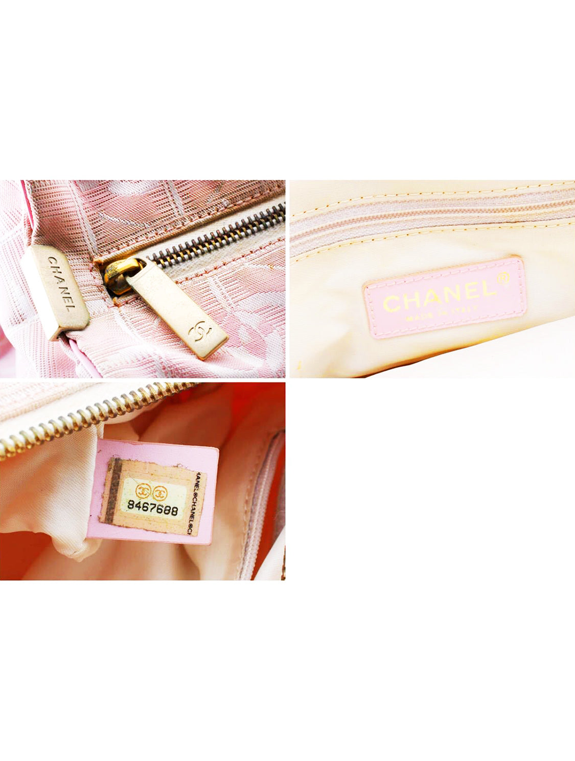 Chanel 2000s Pink Sports Rectangular Handbag