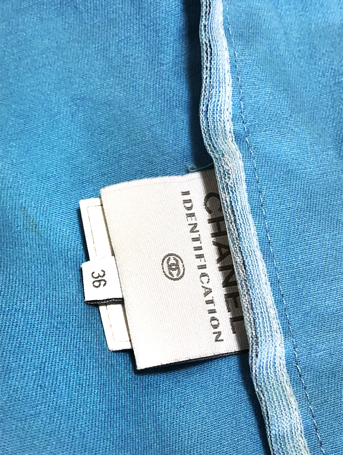 Chanel Sports Blue Zipper Rare Jacket · INTO