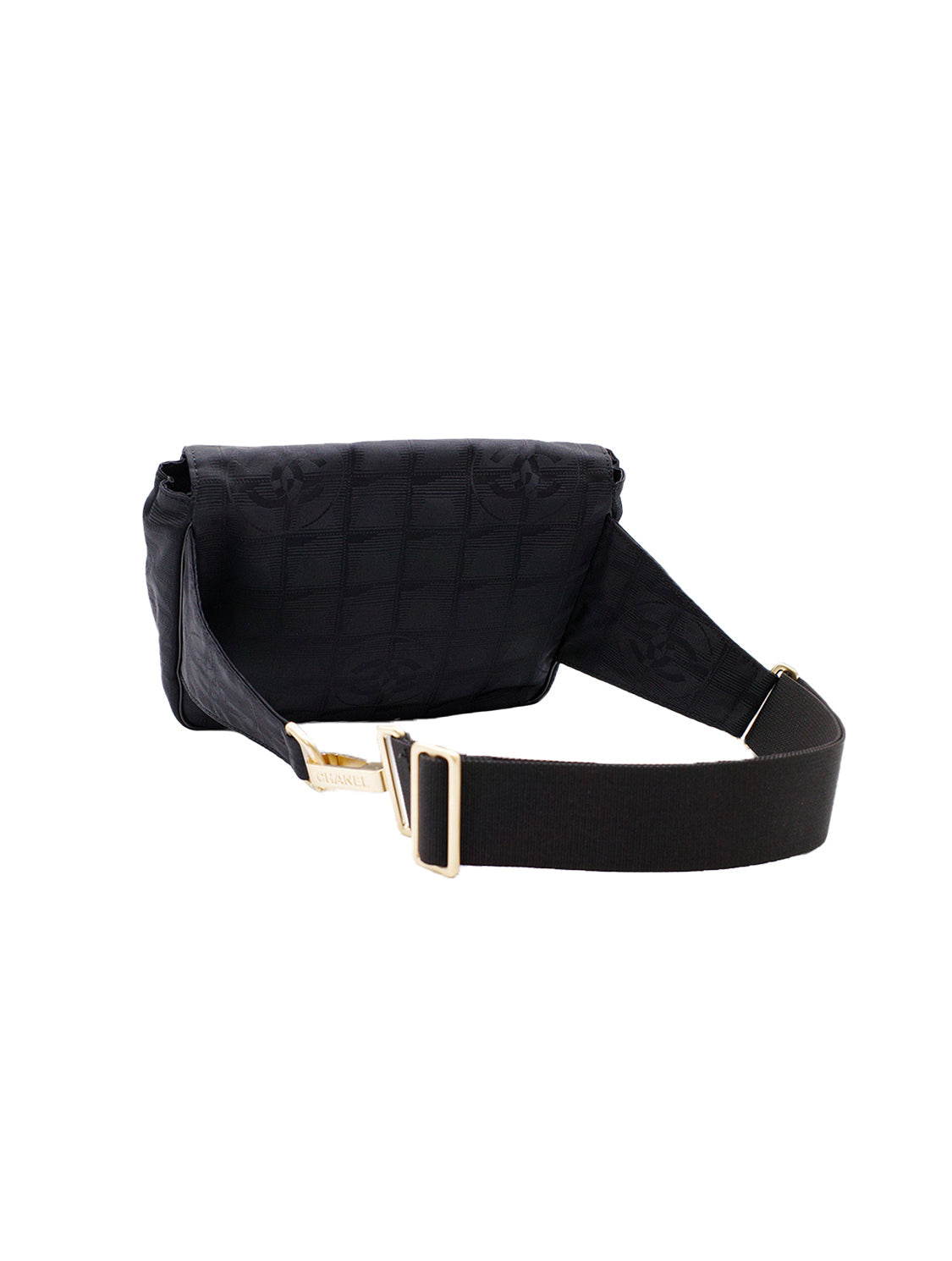 Chanel Sport Rare Black Waist Nylon Bag · INTO