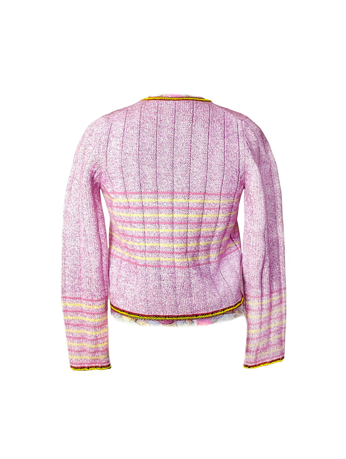 Chanel 2004 SS Rare Knit Tweed Cardigan Jacket · INTO