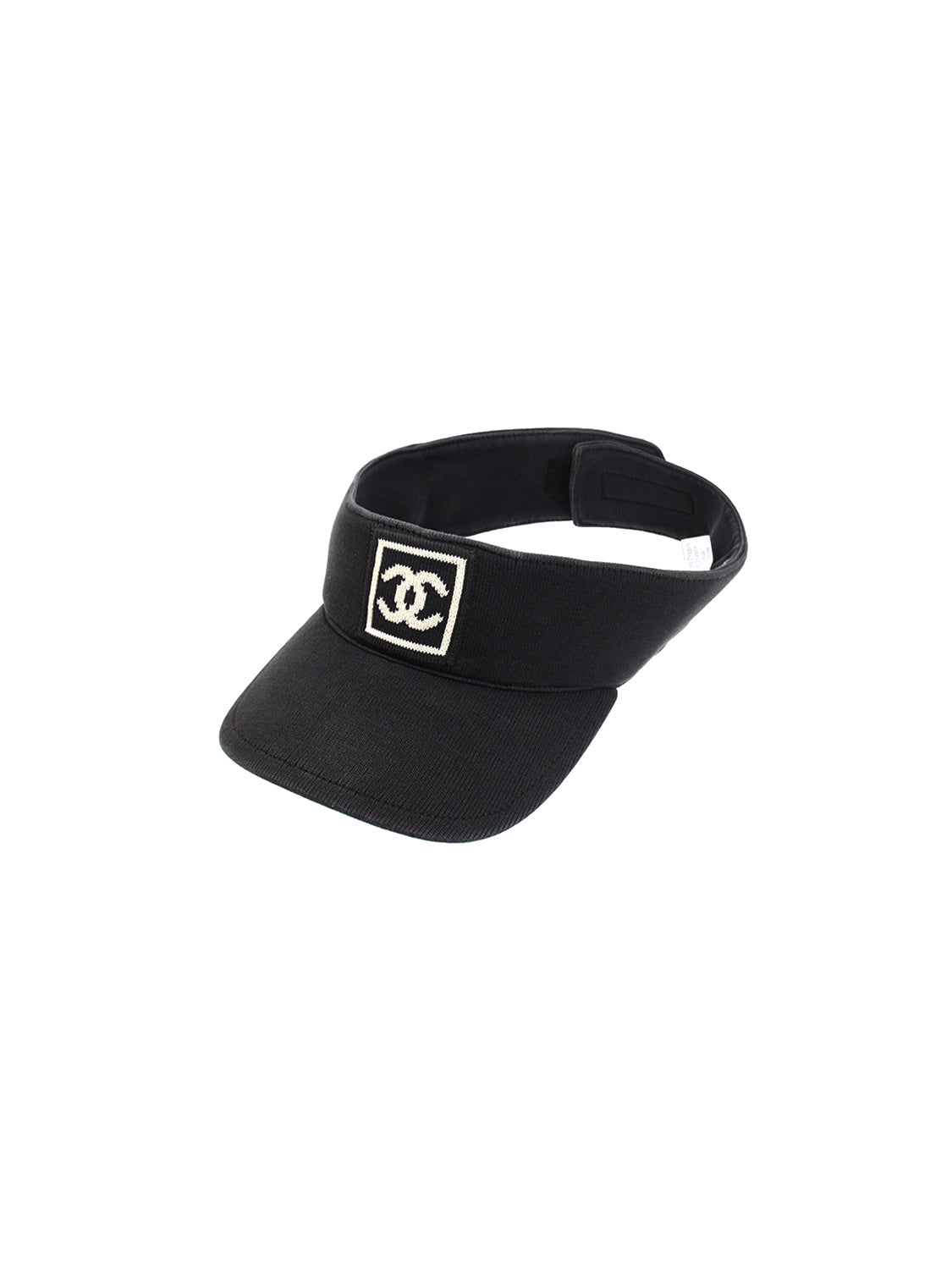Chanel Sports Black Logo Visor · INTO