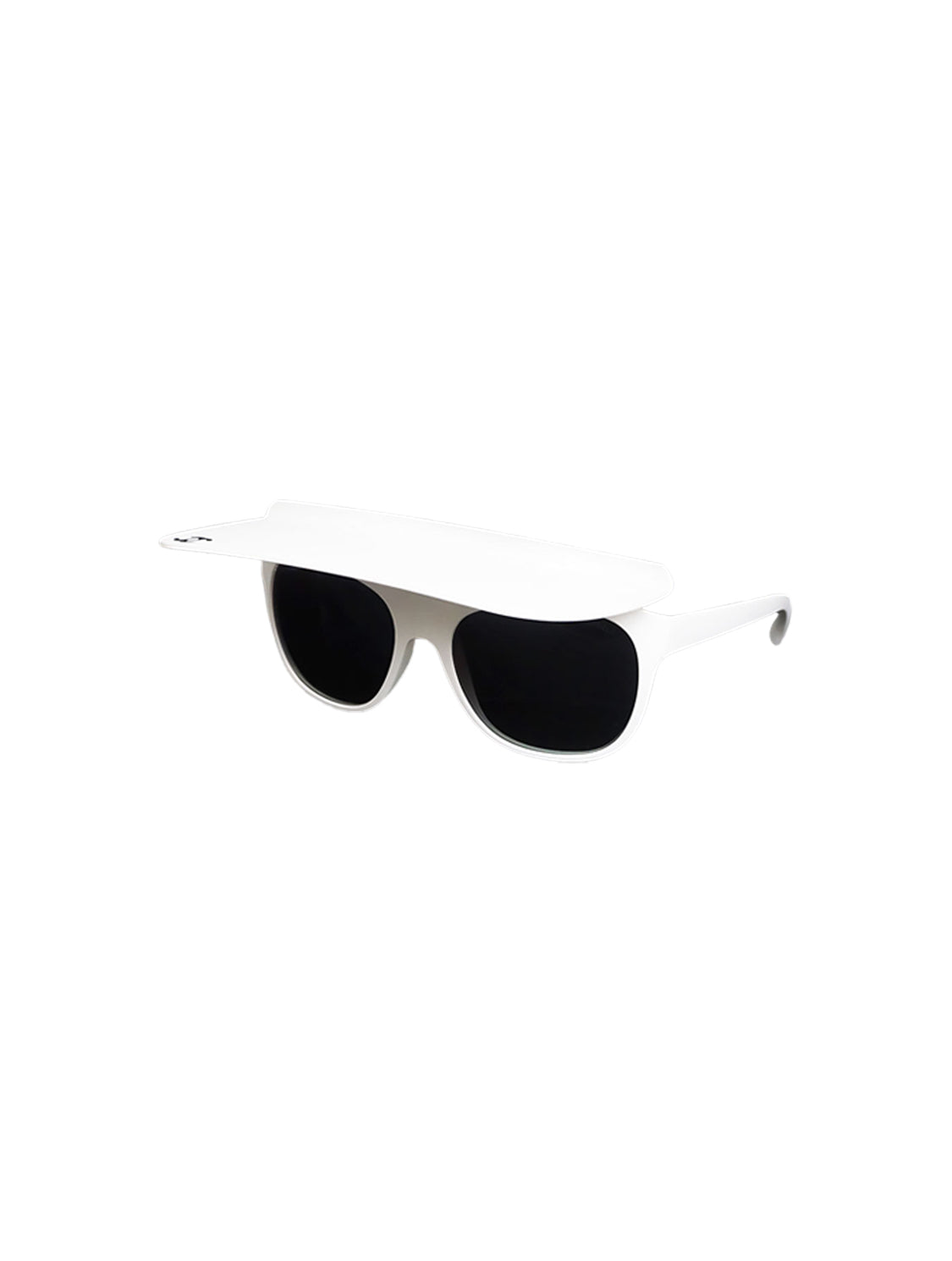 Chanel White Visor Sunglasses · INTO