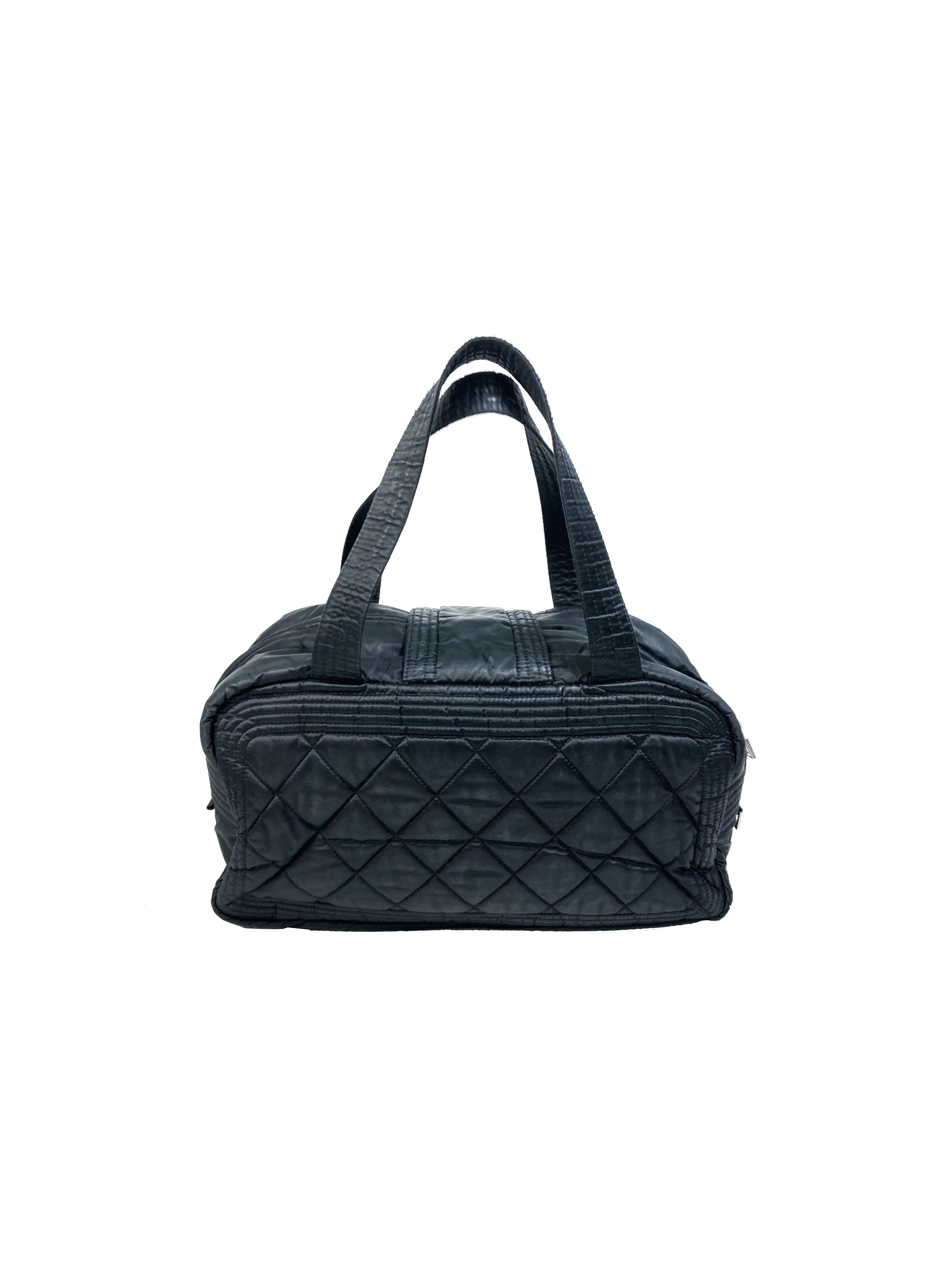 Chanel 2005 Sports Black Nylon Tote Bag