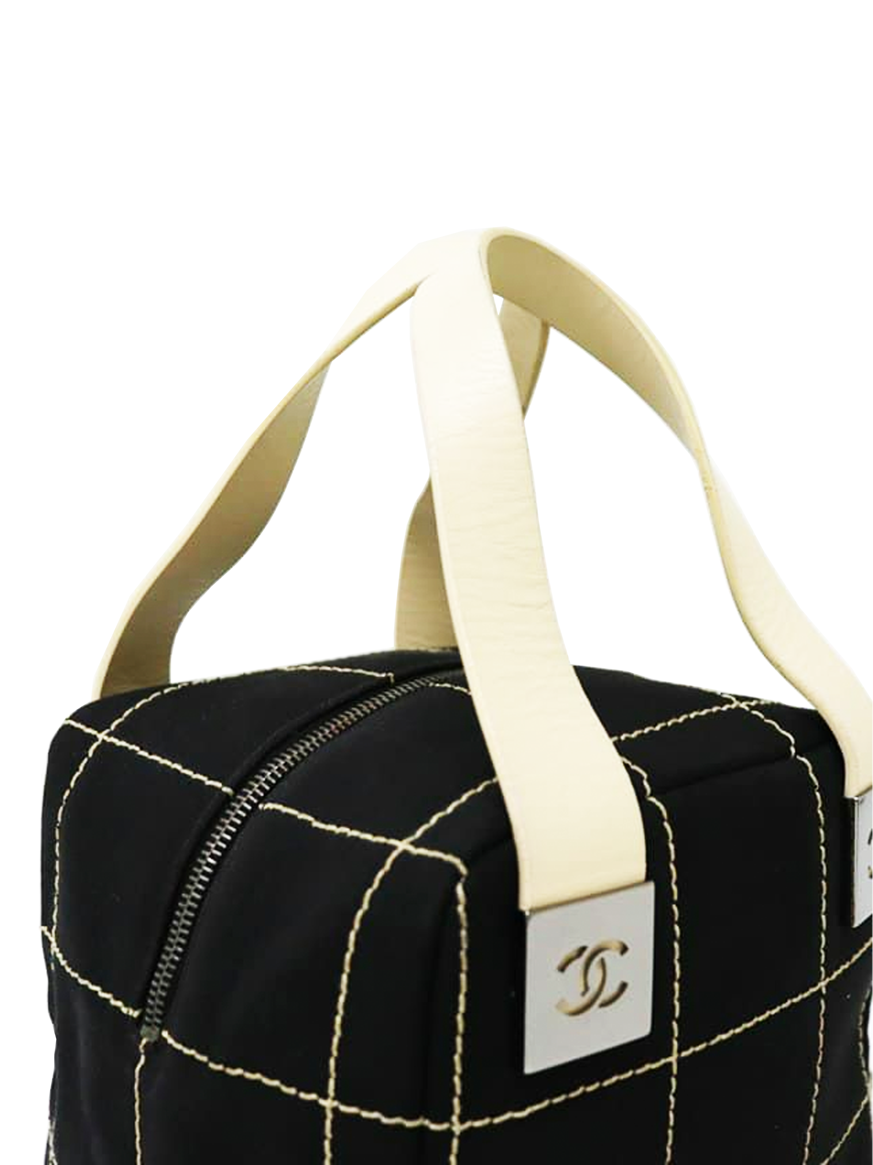 Chanel Coco Cocoon Handbag in Black Quilted Canvas