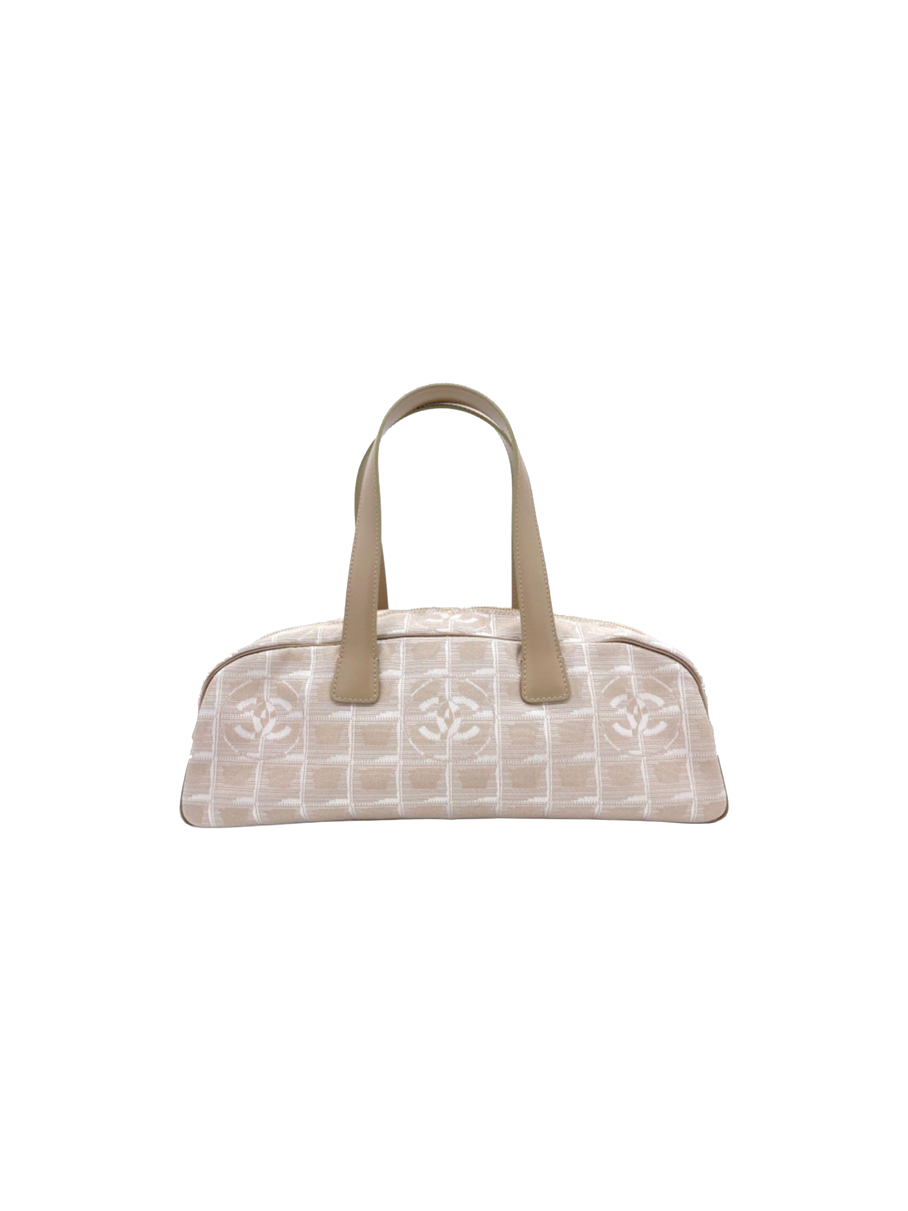 Chanel Vintage White CC Small Shopping Tote Bag ○ Labellov ○ Buy