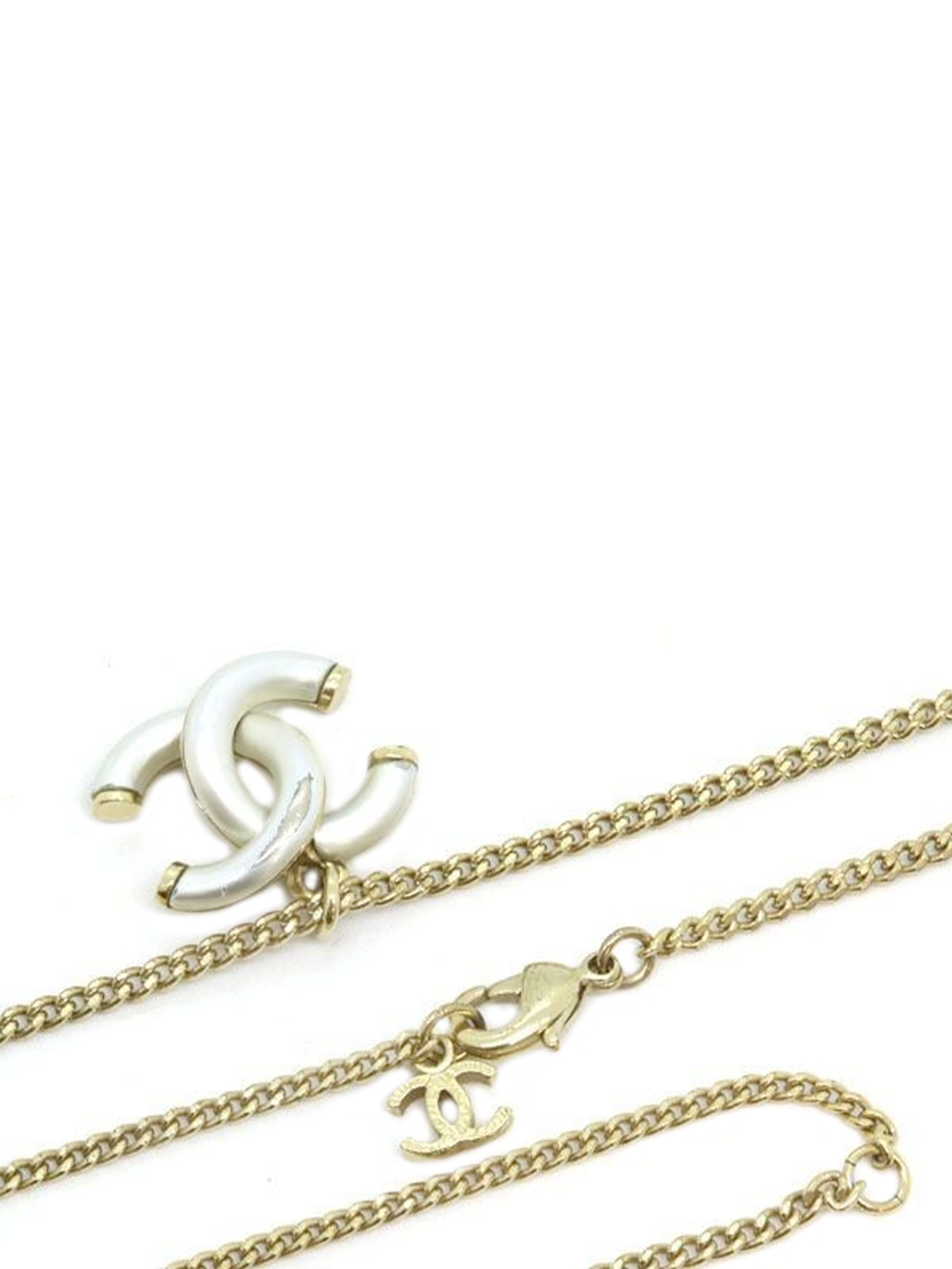 Chanel Reversible Gold/Silver Necklace