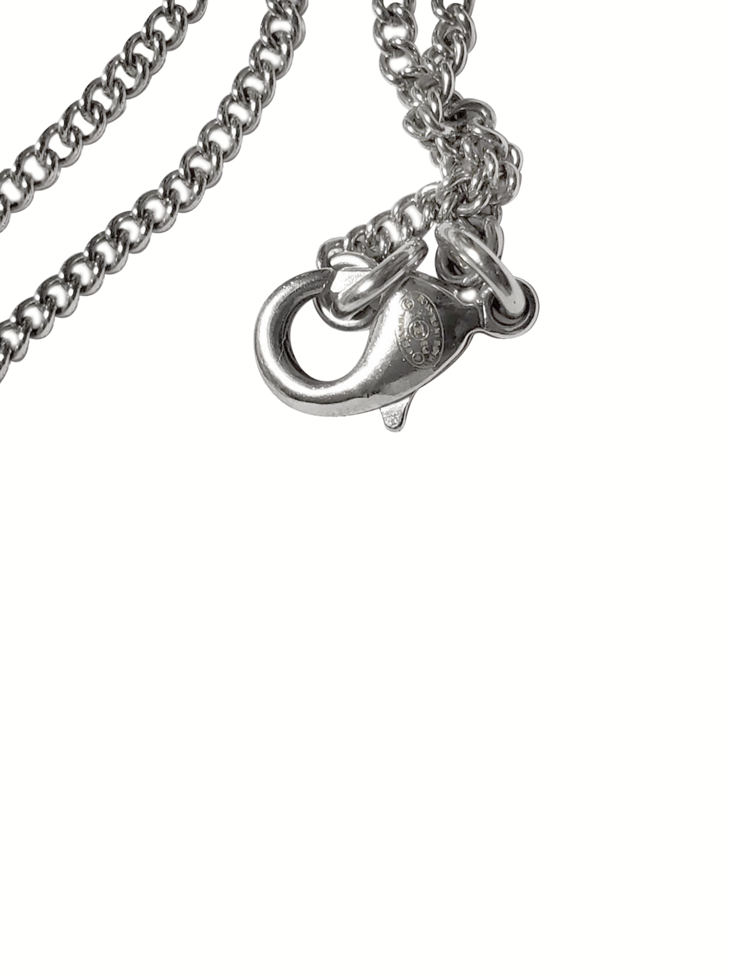 Chanel Silver Rhinestone Necklace