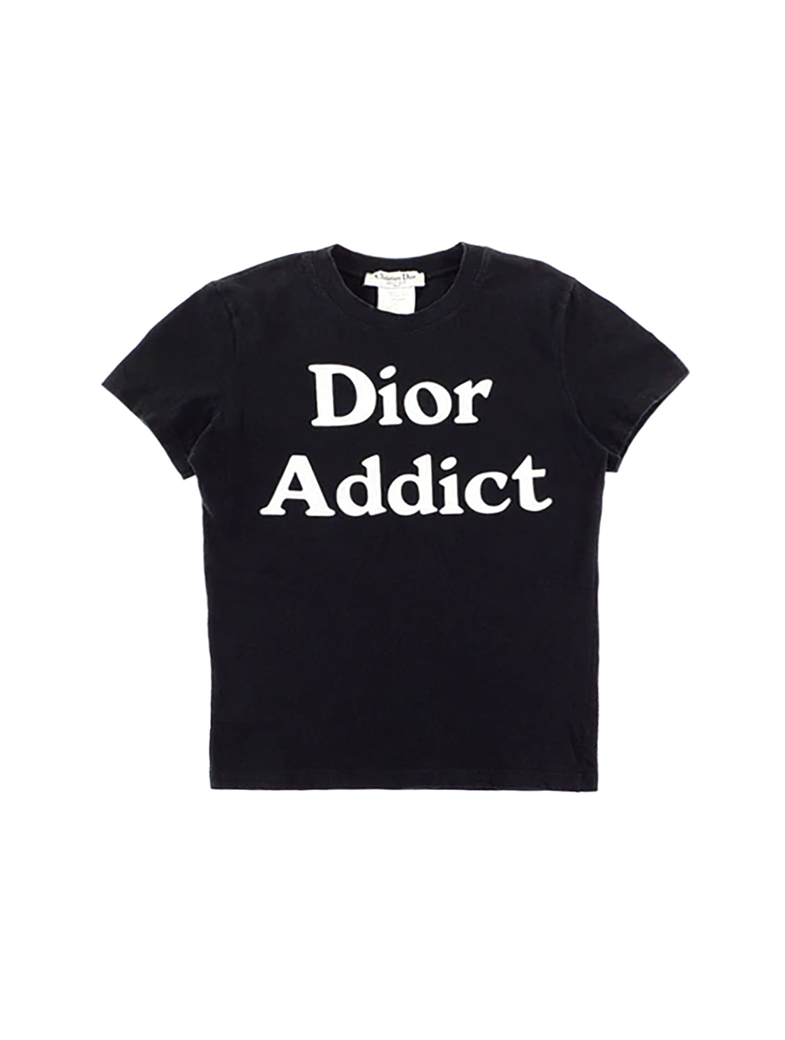 Christian Dior 2000s Dior Addict Black T-Shirt