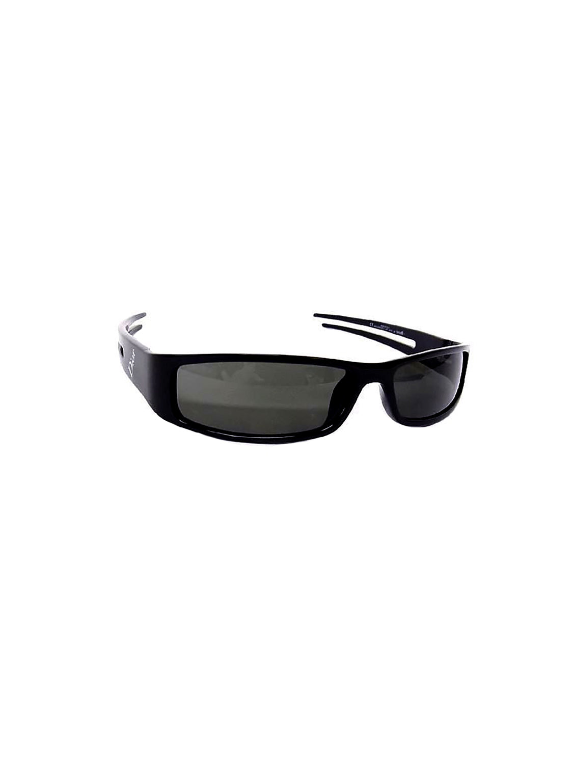 Christian Dior 2000s Thin Black Spell Out Sunglasses