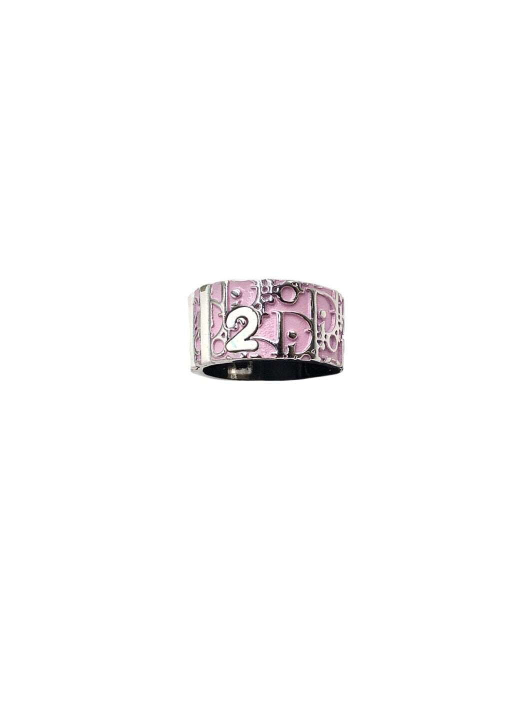 Christian Dior 2000s Pink Trotter Ring