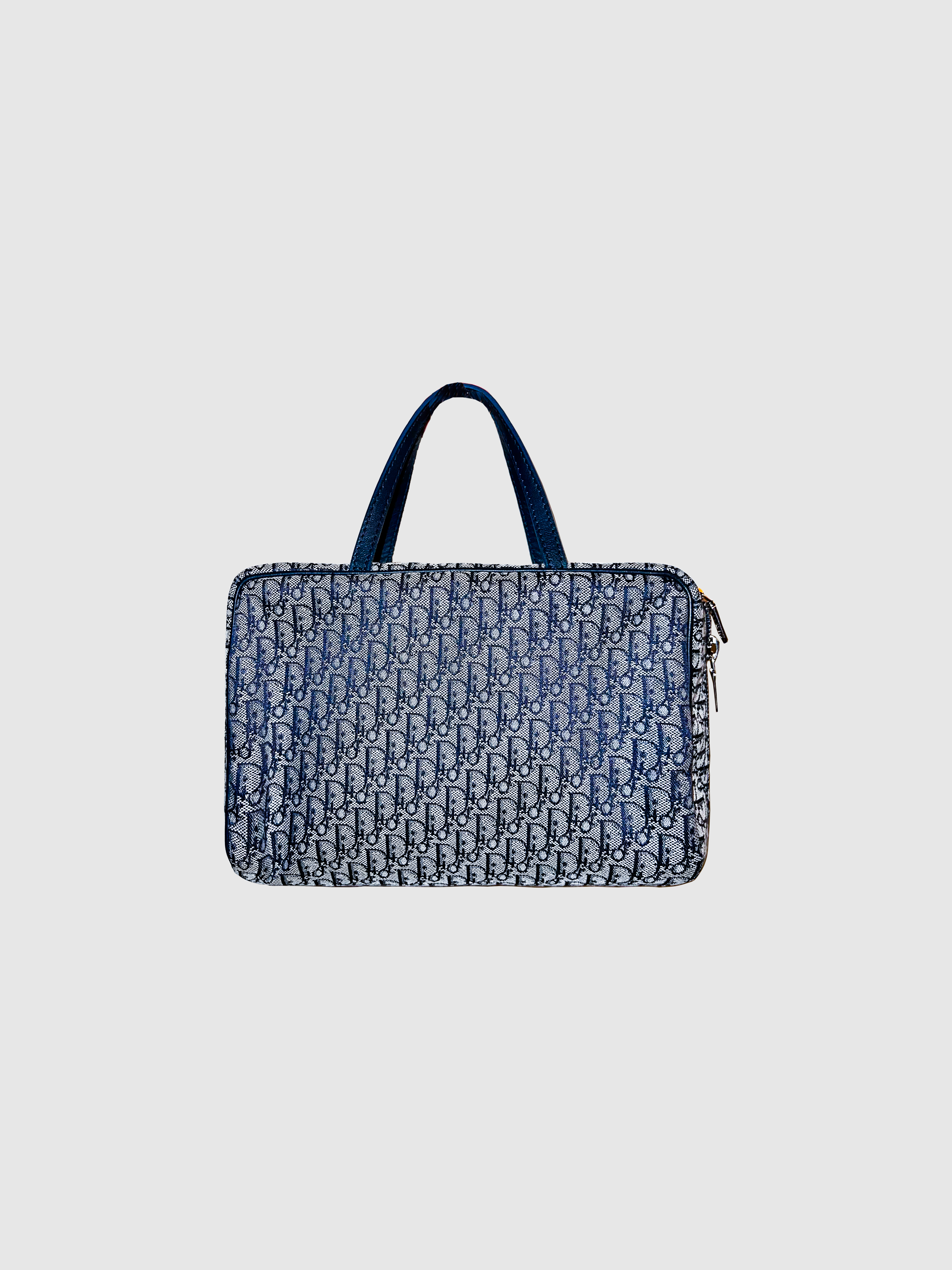 Christian Dior Navy Diorissimo Mini Duffle Bag