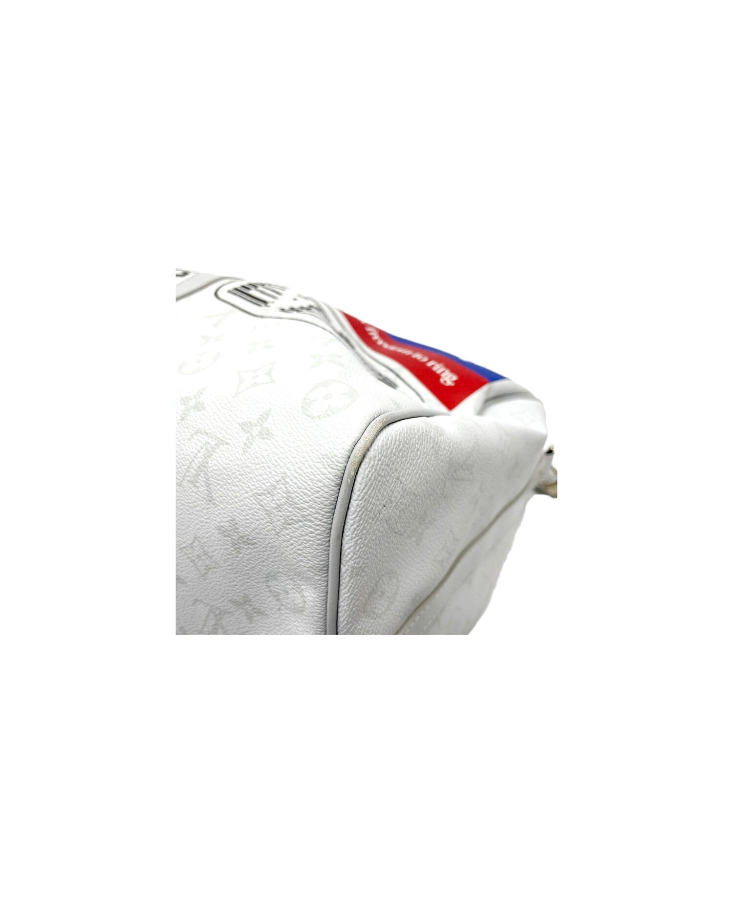 Louis Vuitton Pouch White Leather