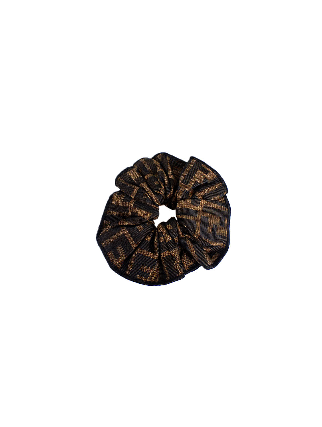 Fendi 2000s Rare Zucca Scrunchie