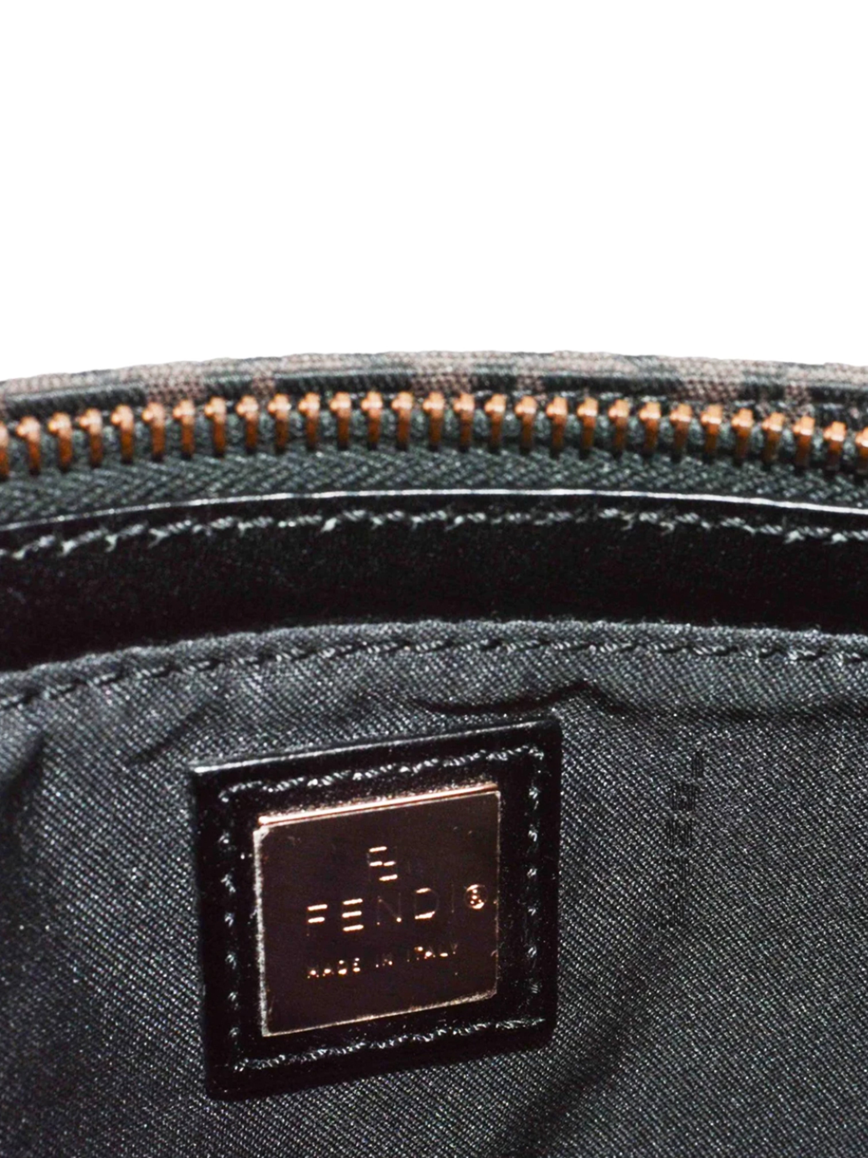 Fendi 2000s Monogram Mini Pochette Bag · INTO