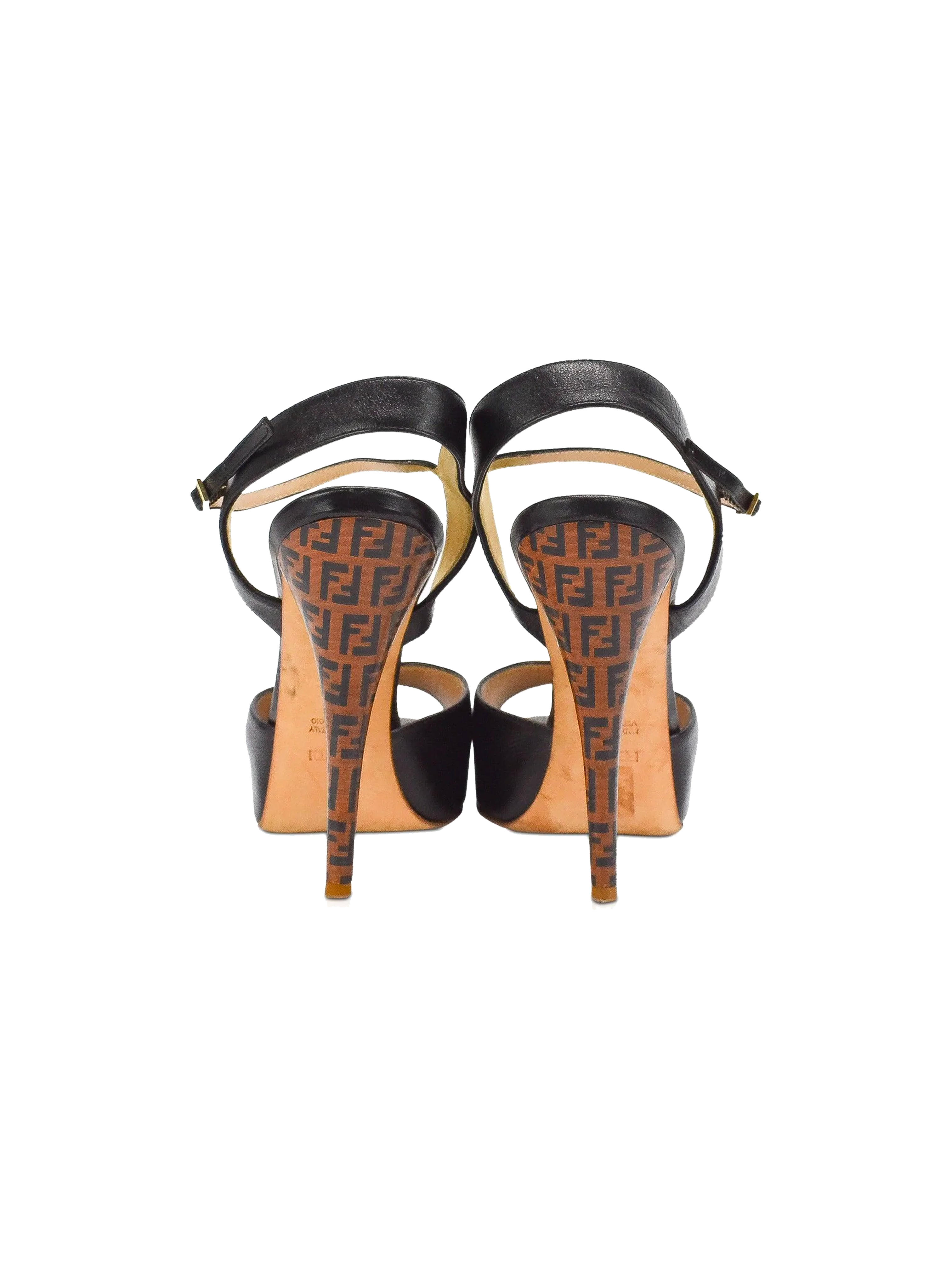 Fendi 2010s Zucca Monogram Heels