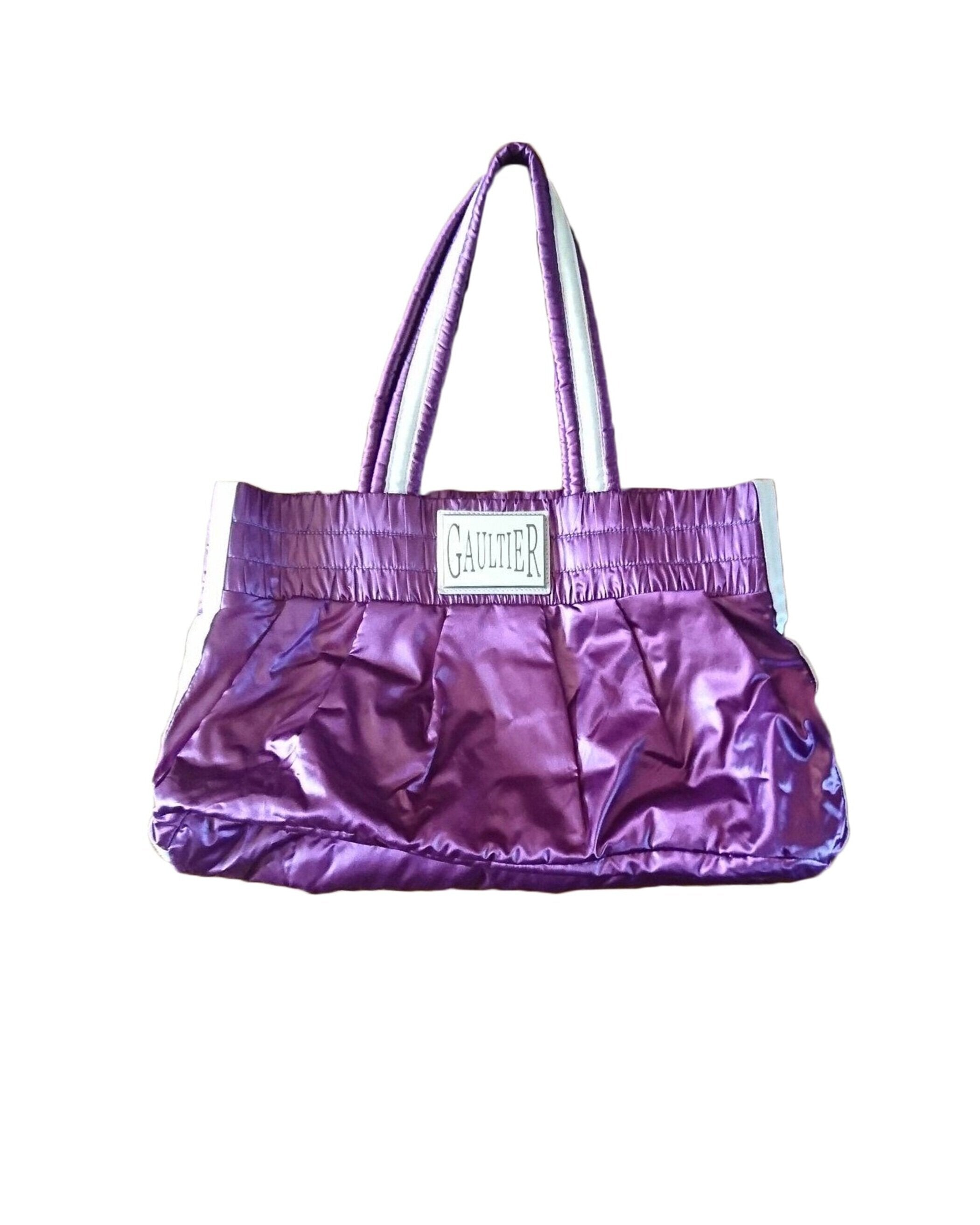 Jean Paul Gaultier 2000s Purple Reversible Small Tote · INTO