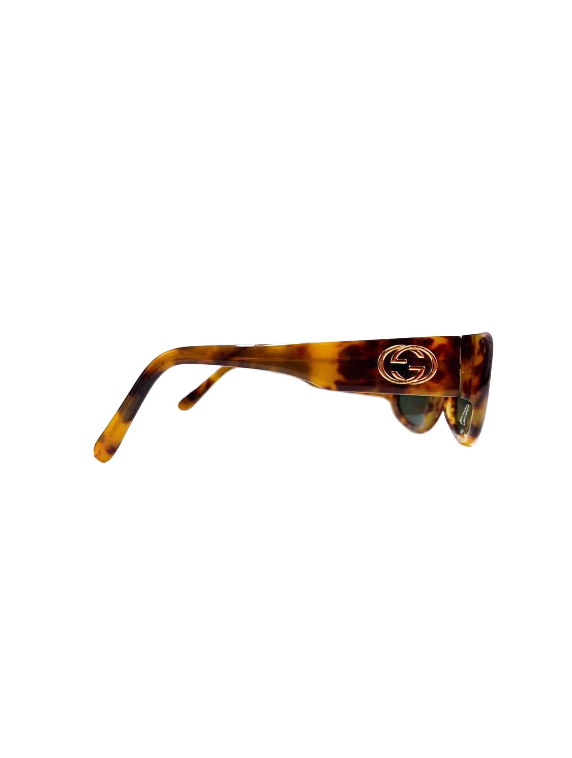 Prada 2000s Tortoise Visor Gradient Sunglasses · INTO
