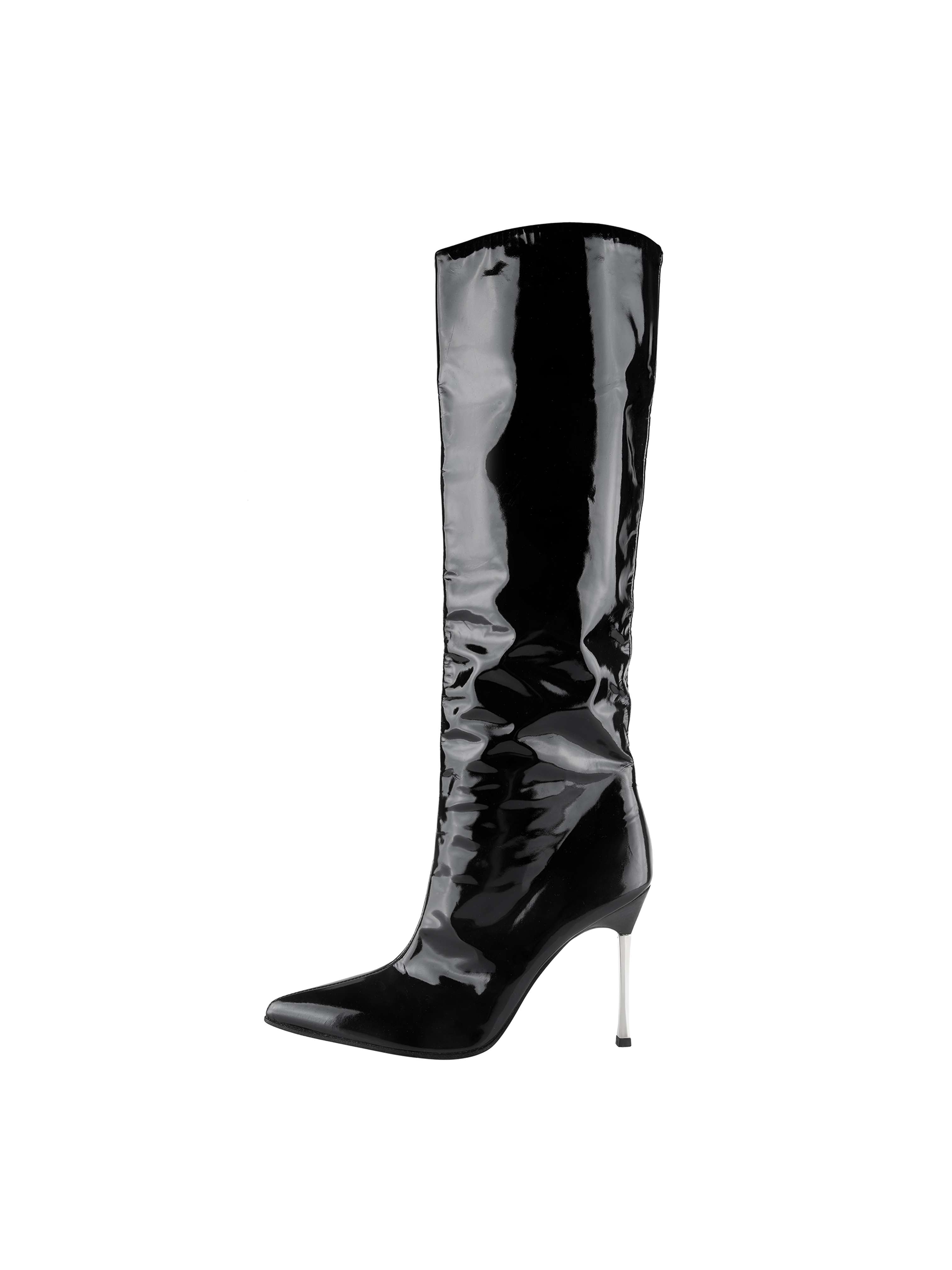 Gucci by Tom Ford Fall-Winter 1997 Black Patent Leather Boots