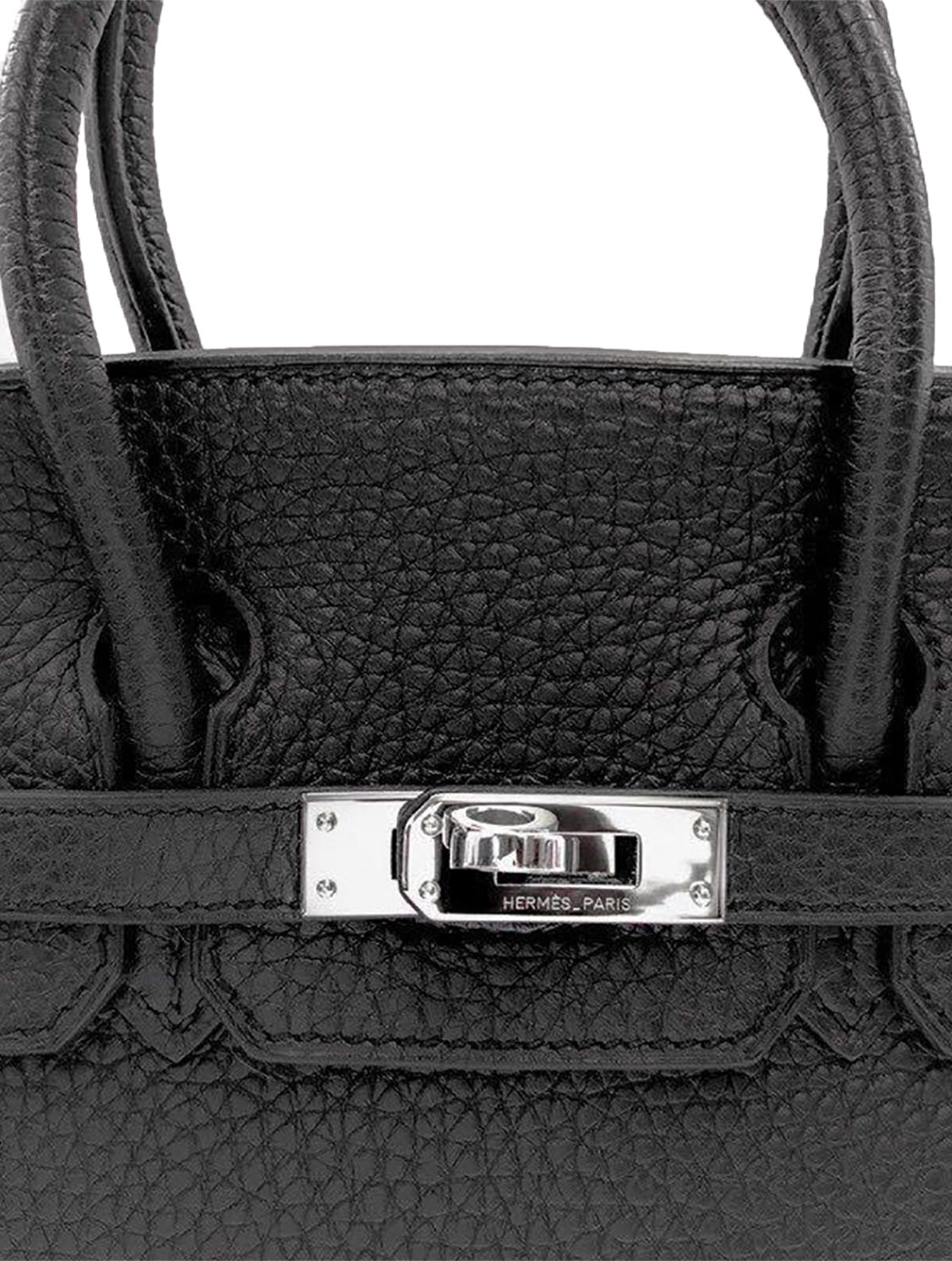 Hermès 2017 Birkin 25 Black Silver Hardware