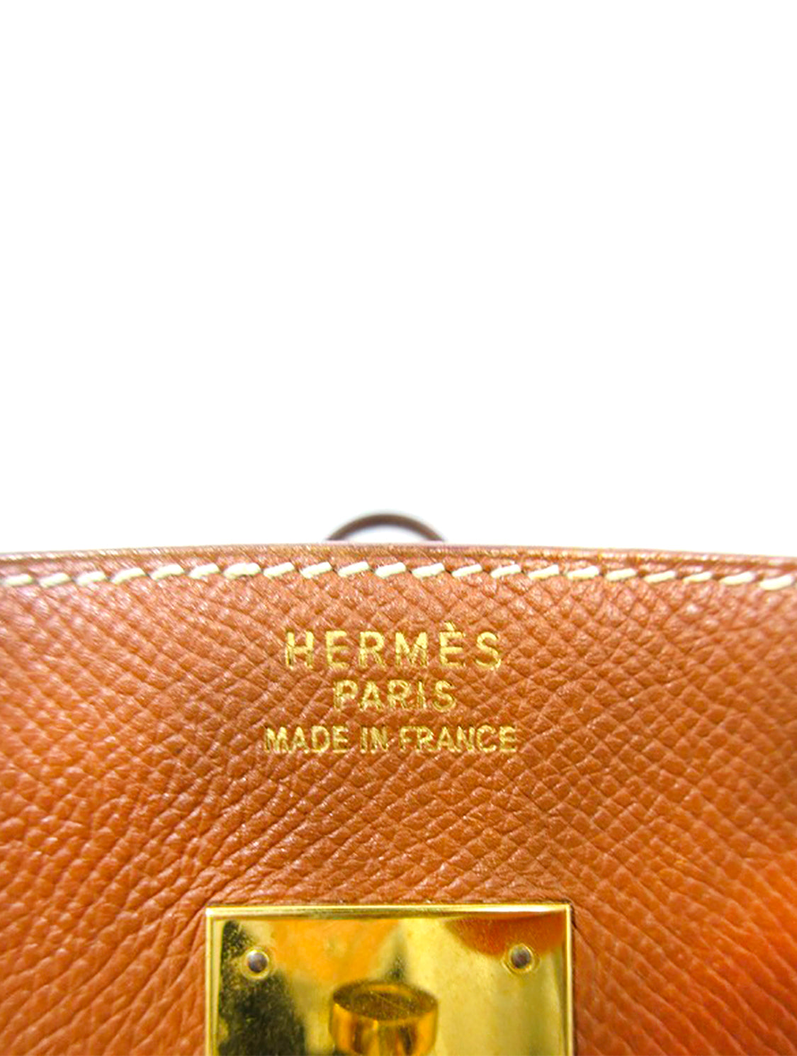 Hermès 2001 Birkin 40 Brown Gold Hardware Bag · INTO