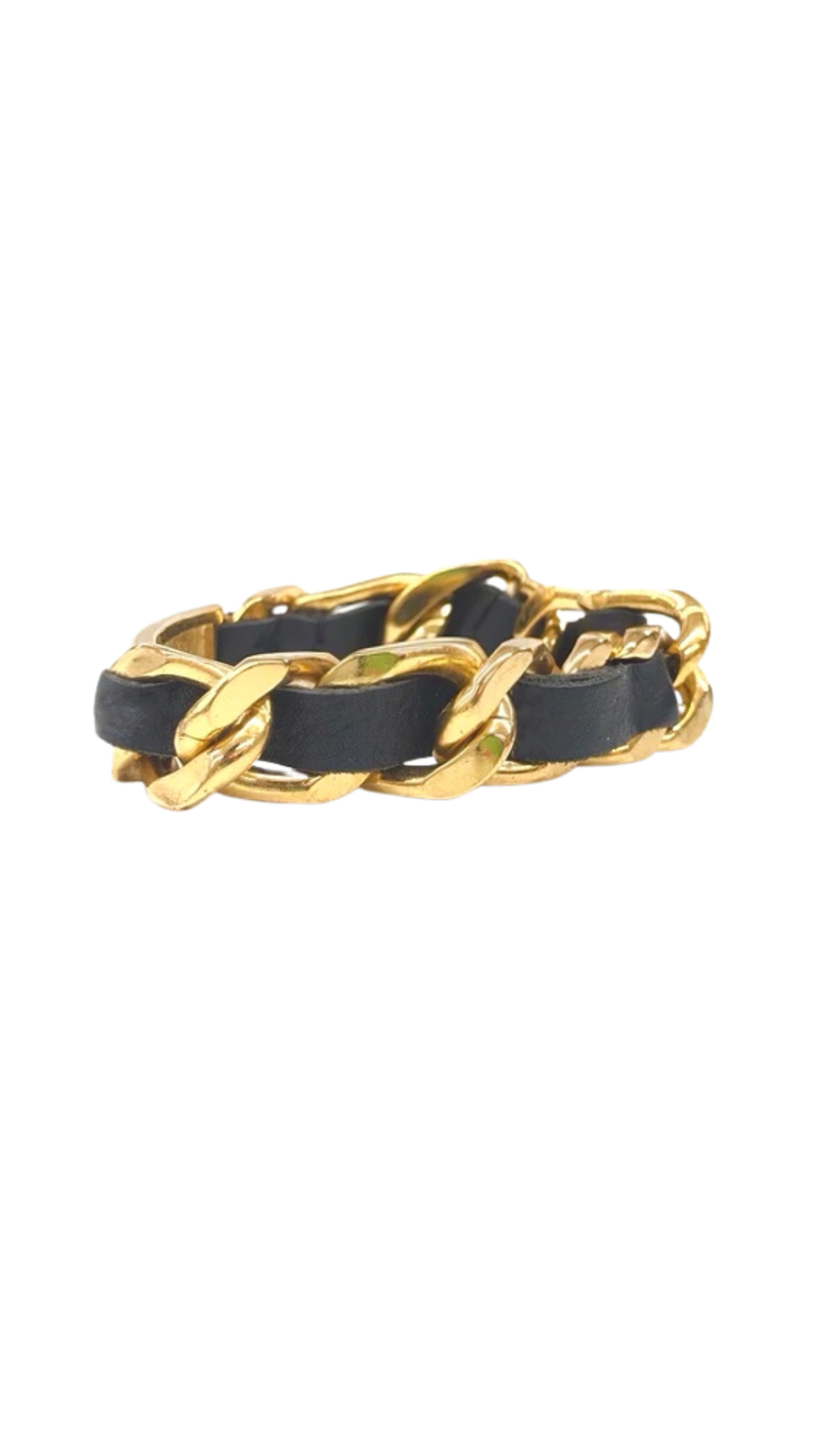 CHANEL Leather Gold Fashion Bracelets for sale