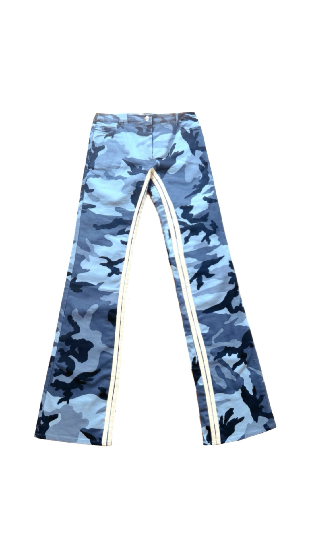 Christian Dior 2000s Blue Rare Camouflage Galliano Jeans